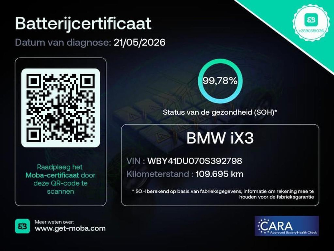Foto van BMW Ix3