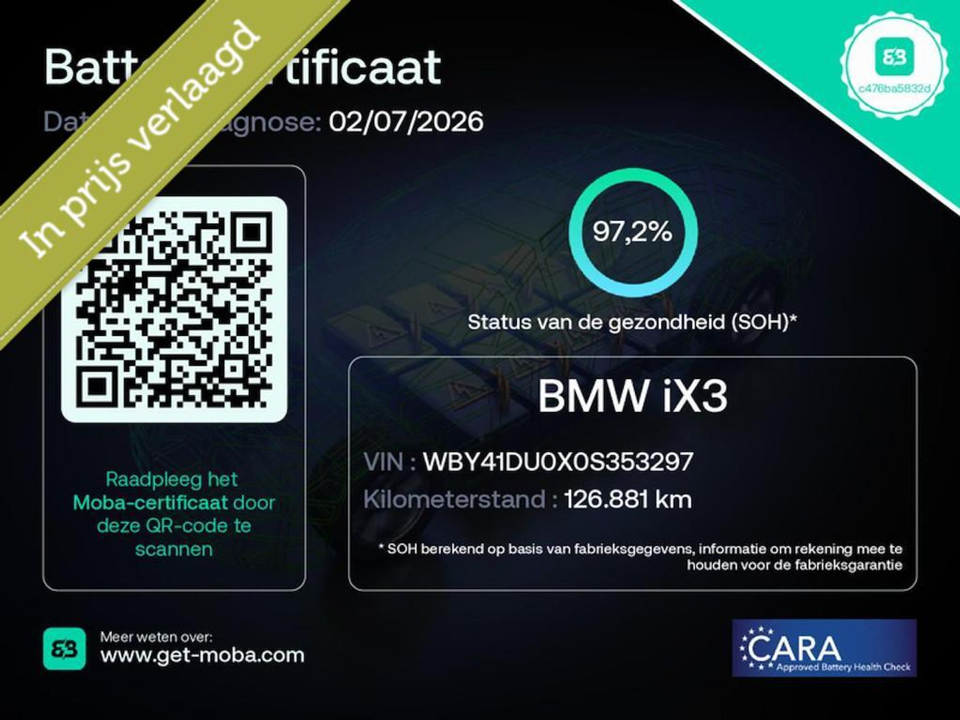 Foto van BMW Ix3