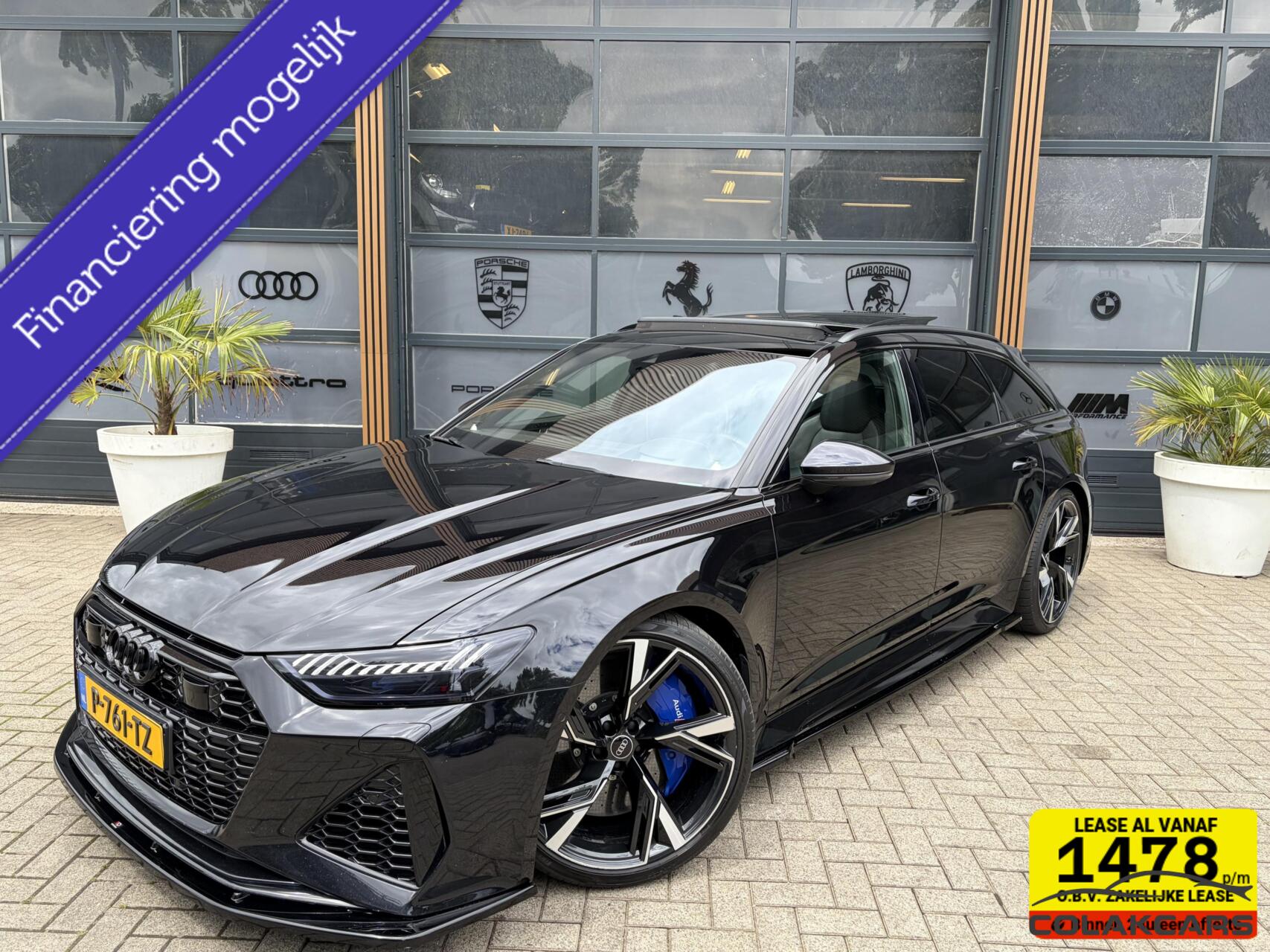Audi A6 Avant RS 6 TFSI quattro 2020 - voorkant