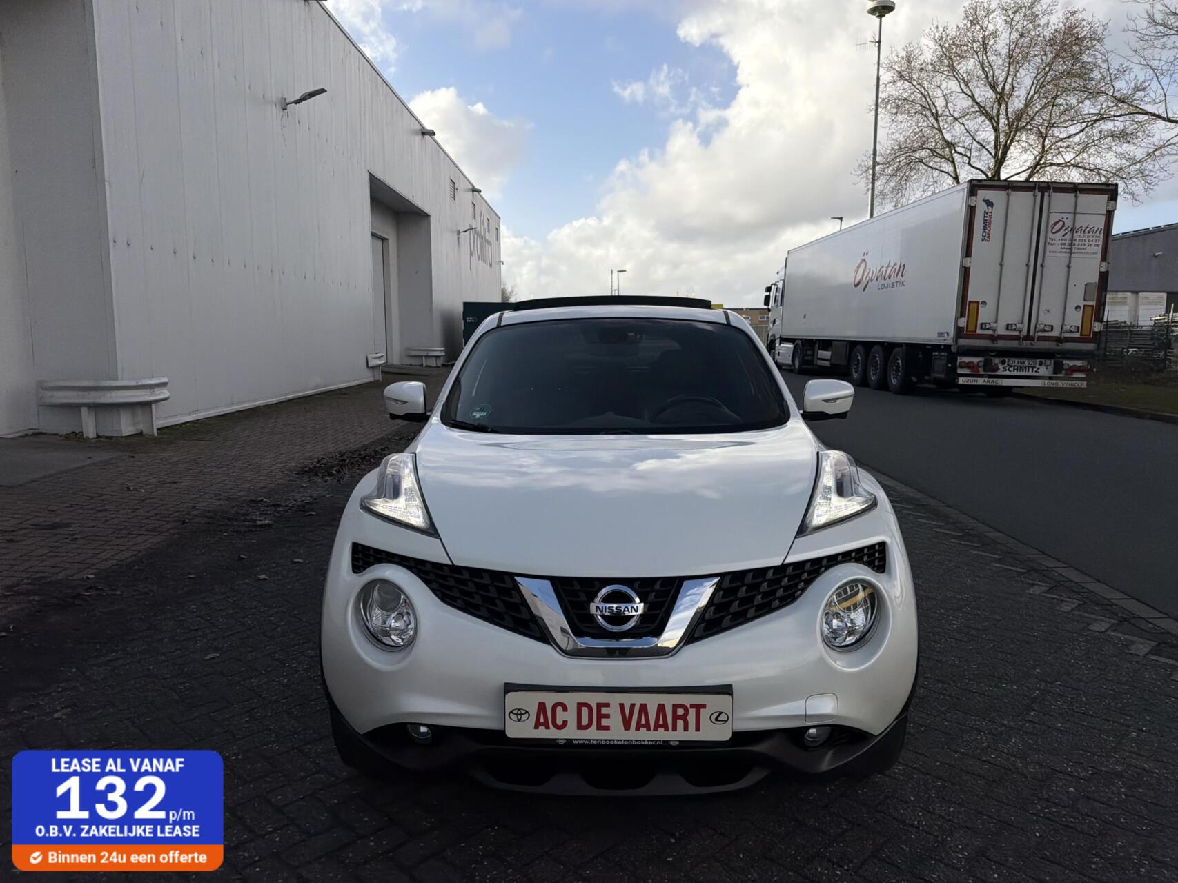 Nissan Nissan Juke 1.2 DIG-T S/S Tekna - OPENDAK/LEER/360CAM/NAP 2017 - voorkant