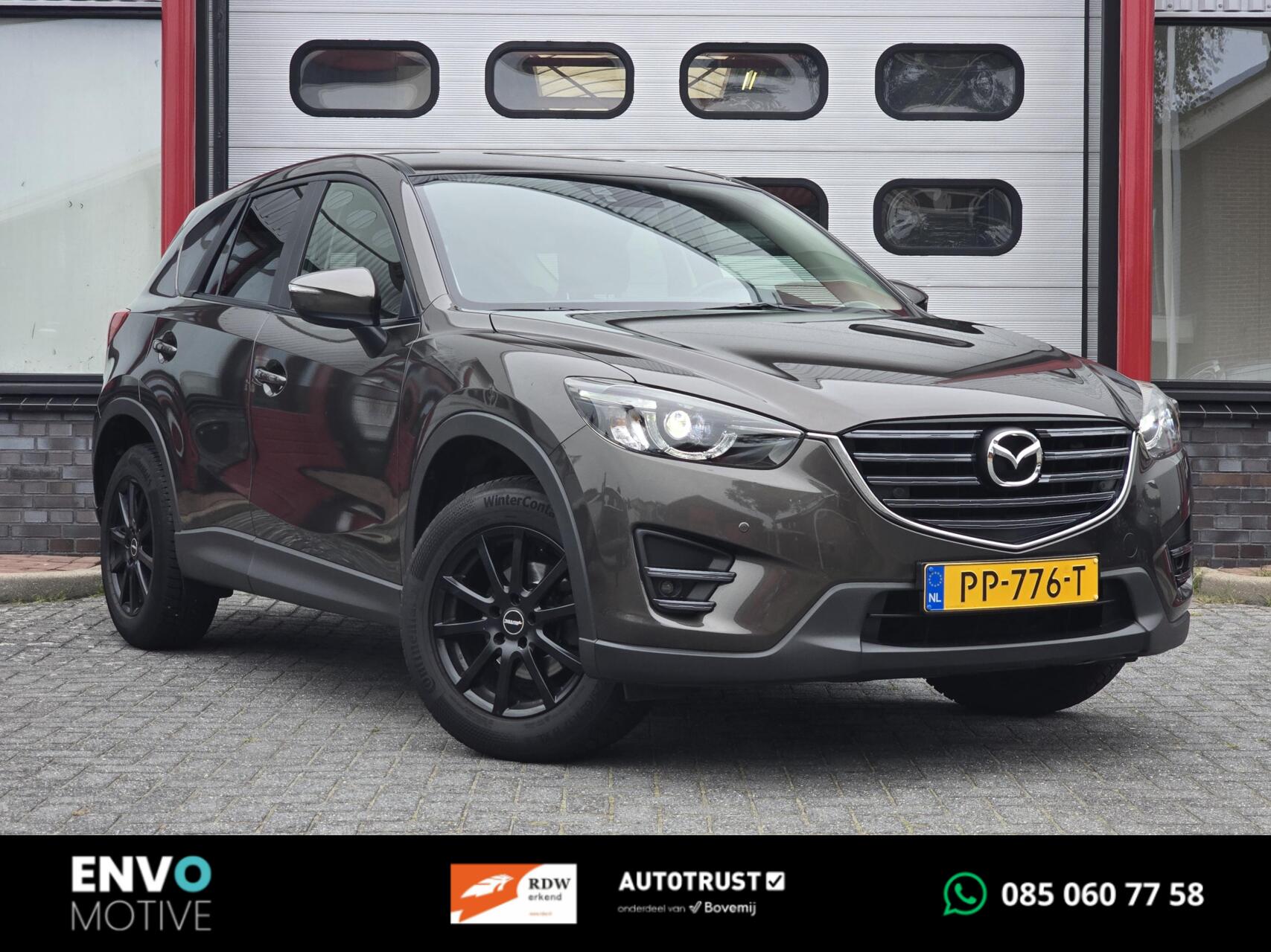 Mazda Mazda Cx-5 2.0 SkyActiv-G 165 Skylease GT 2WD Bose/LED/Leer 2016 - voorkant