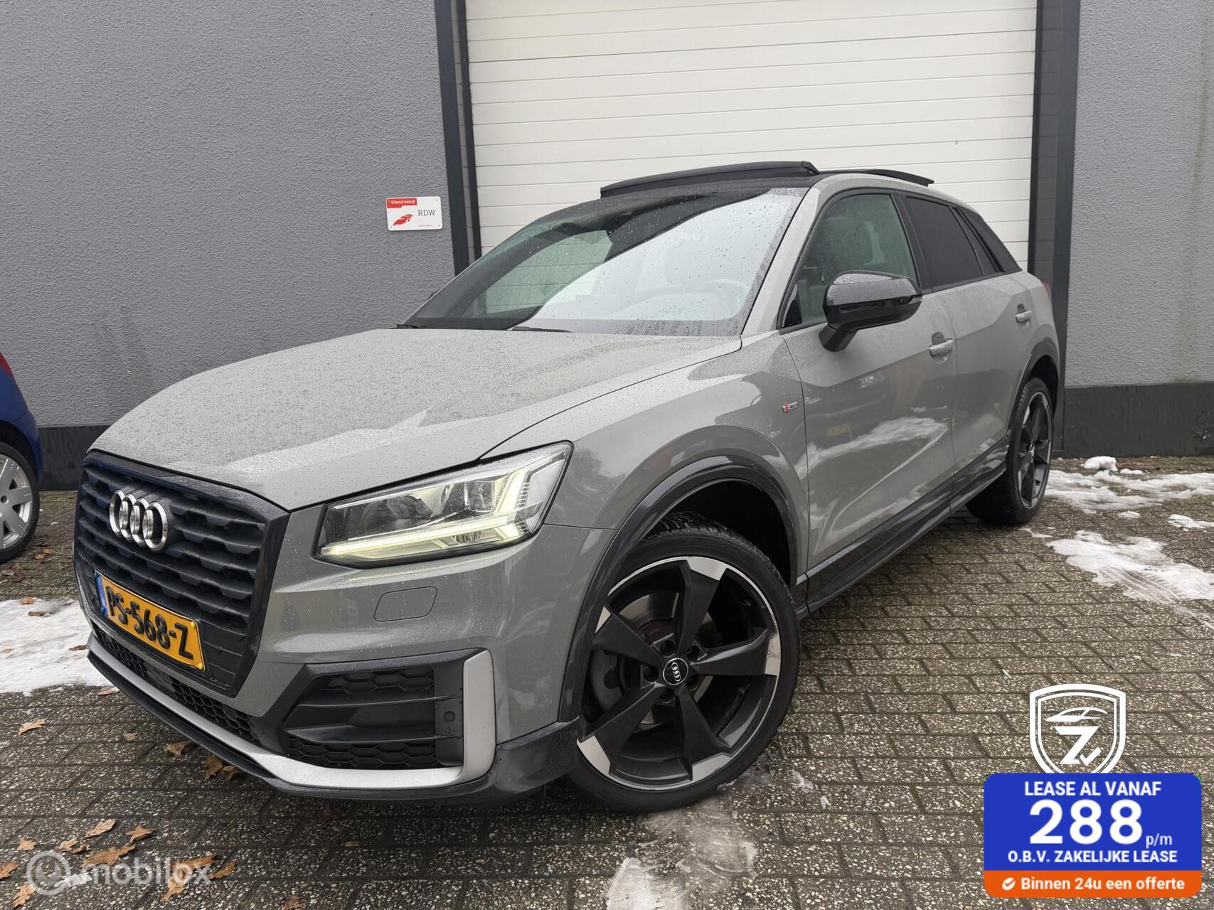 Audi Q2 1.4 TFSI CoD / 3x S-Line / Pano / Virtual Cockpit / 2017 - voorkant