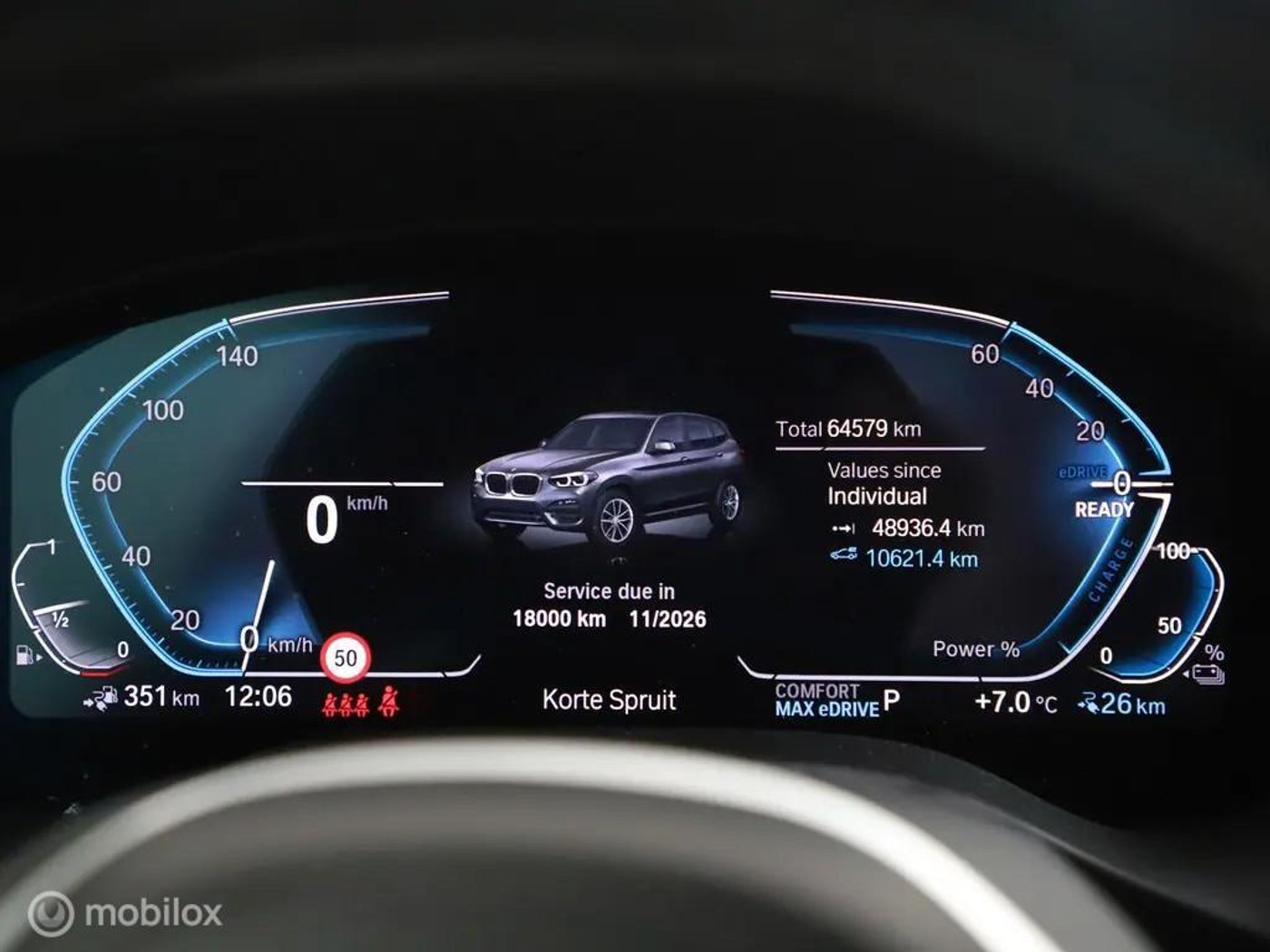 Foto van BMW X3 Xdrive30e