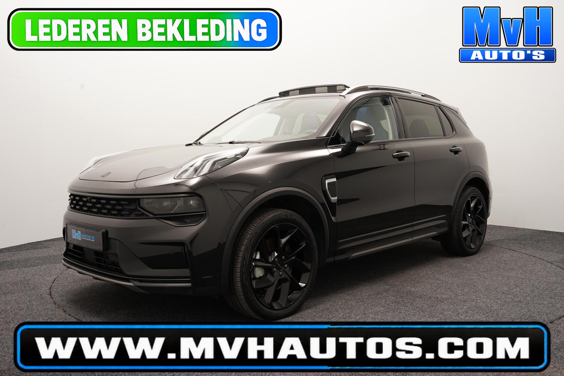 Lynk&co LYNK & Co 01 1.5 Plug-in Hybride|FULL BLACK XL|LEER|NAP|PANO 2022 - voorkant