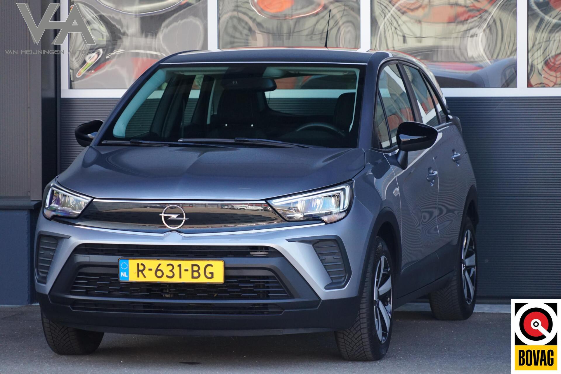 Opel Crossland 1.2 Edition, NL, CarPlay, cruise, LED, camera 2022 - voorkant