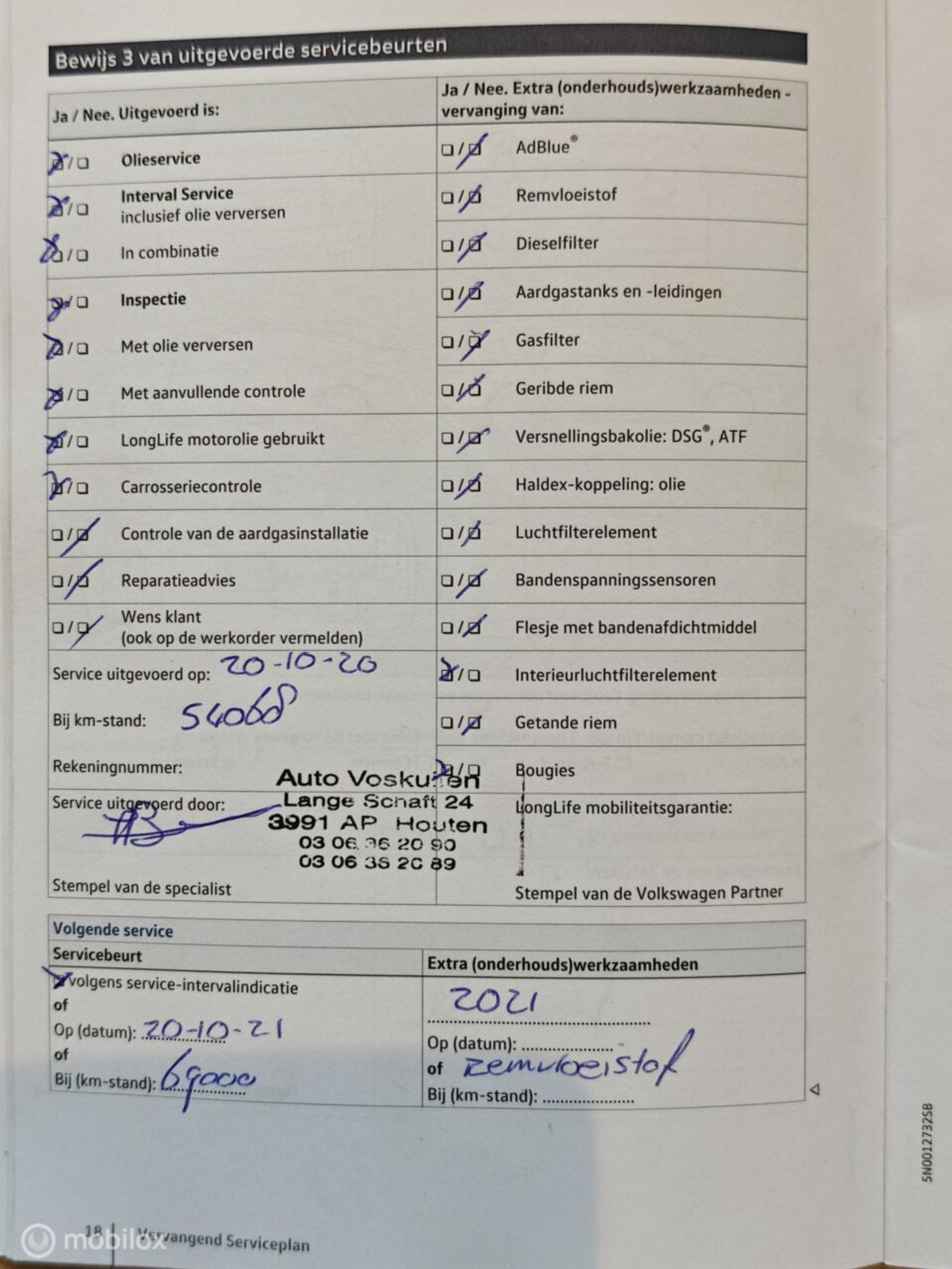 Foto van Volkswagen Golf Sportsvan
