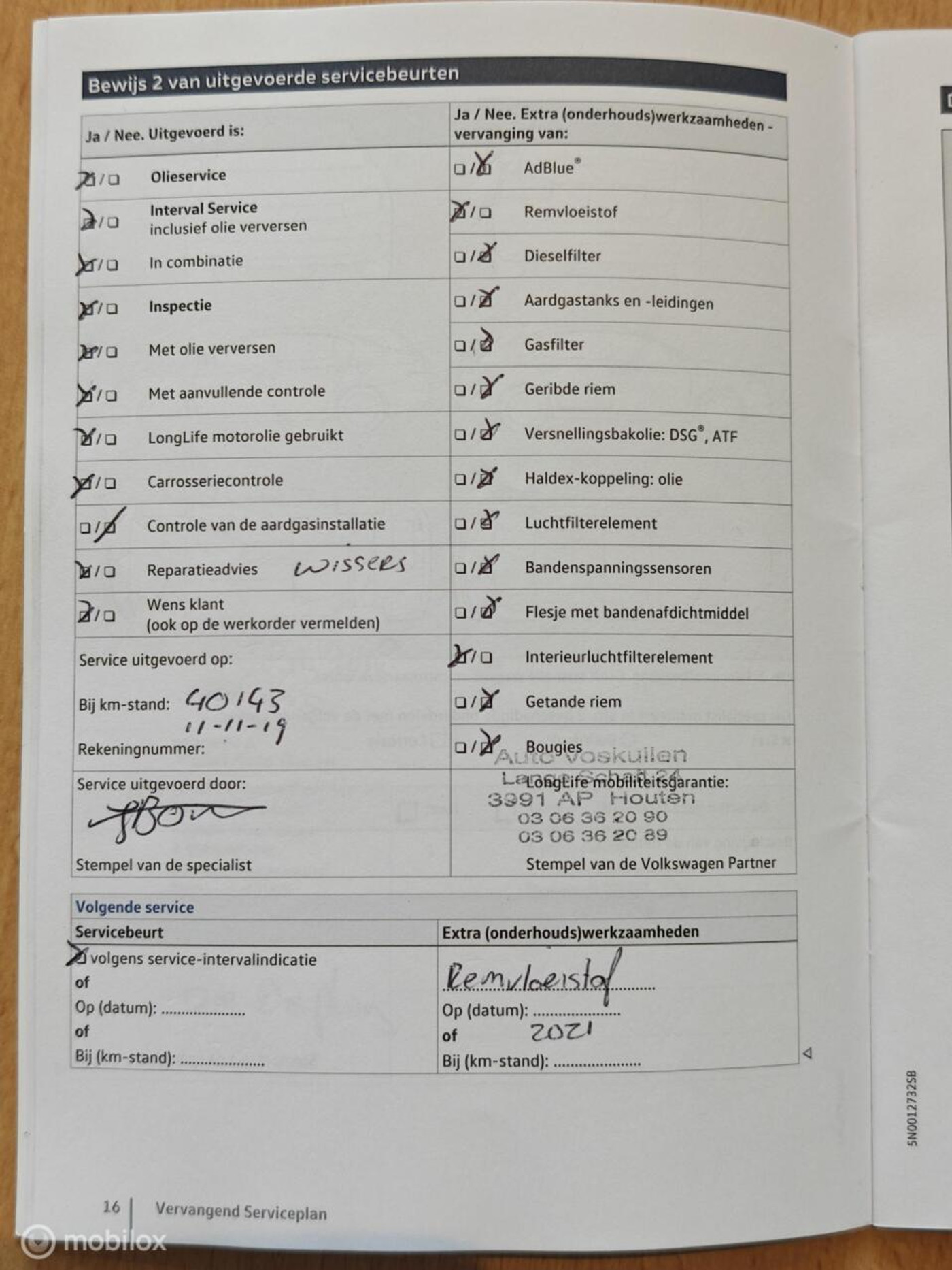 Foto van Volkswagen Golf Sportsvan