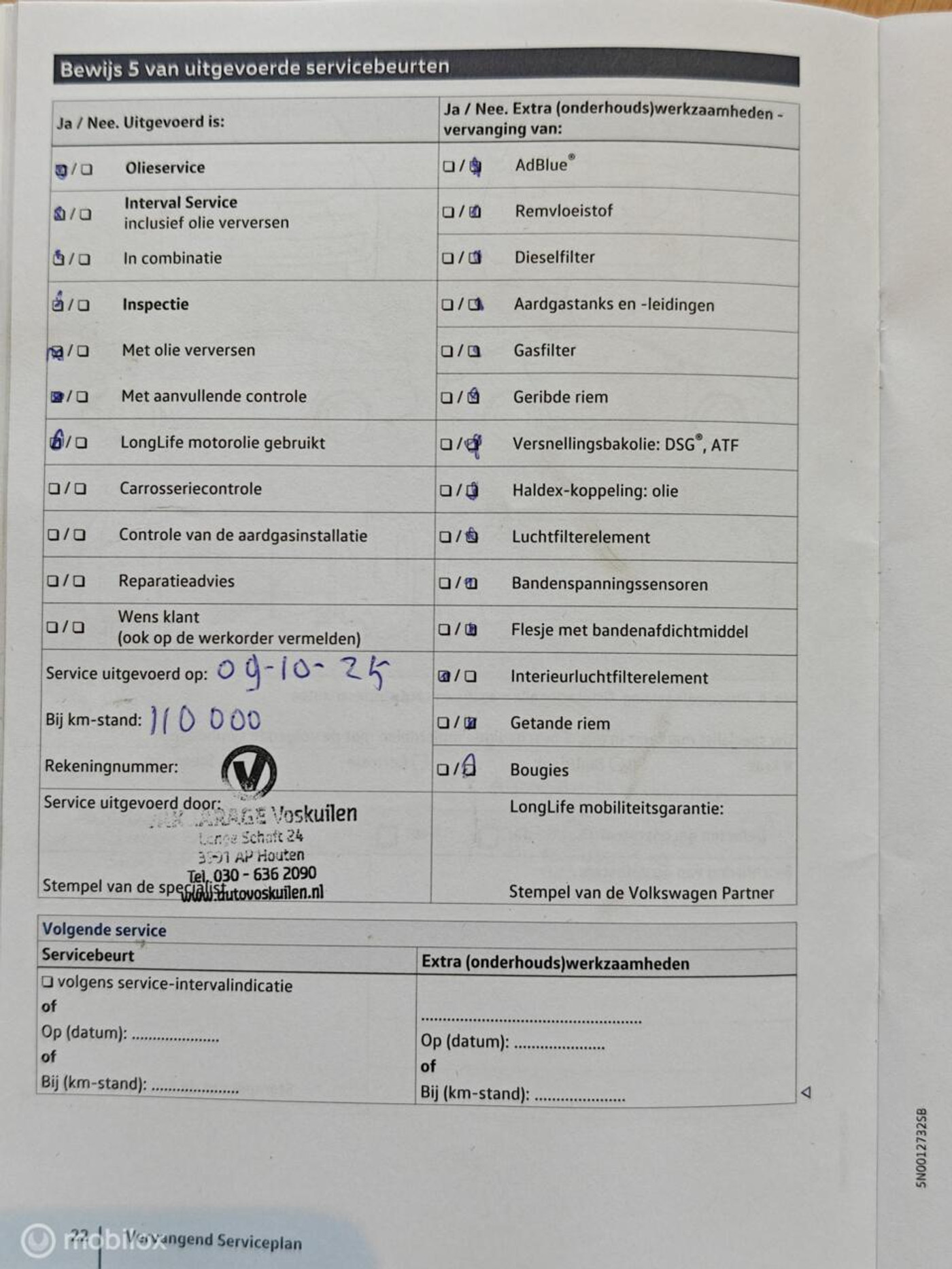 Foto van Volkswagen Golf Sportsvan