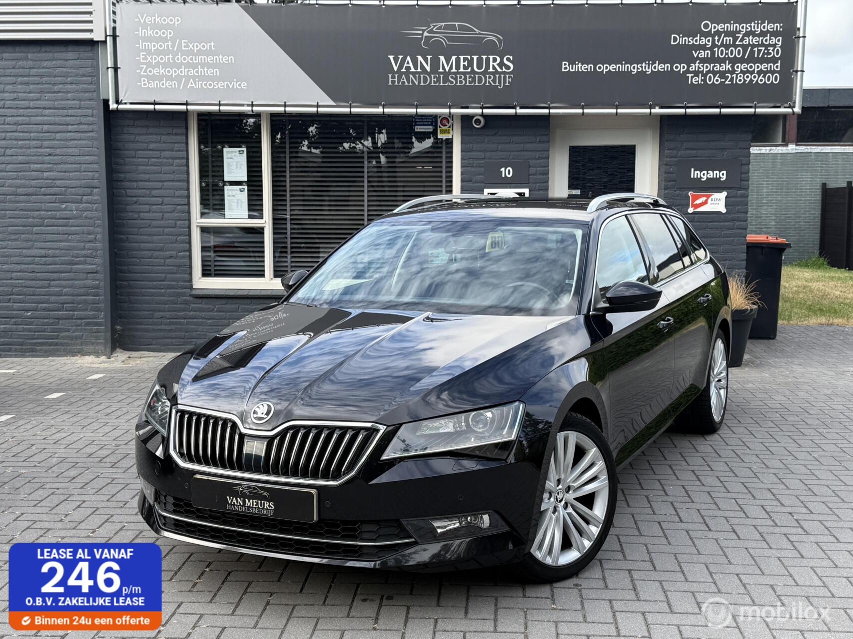 Skoda Superb 1.6 TDI Greenline Business, navigatie, xenon, cruise control, apk 03-2027 2018 - voorkant