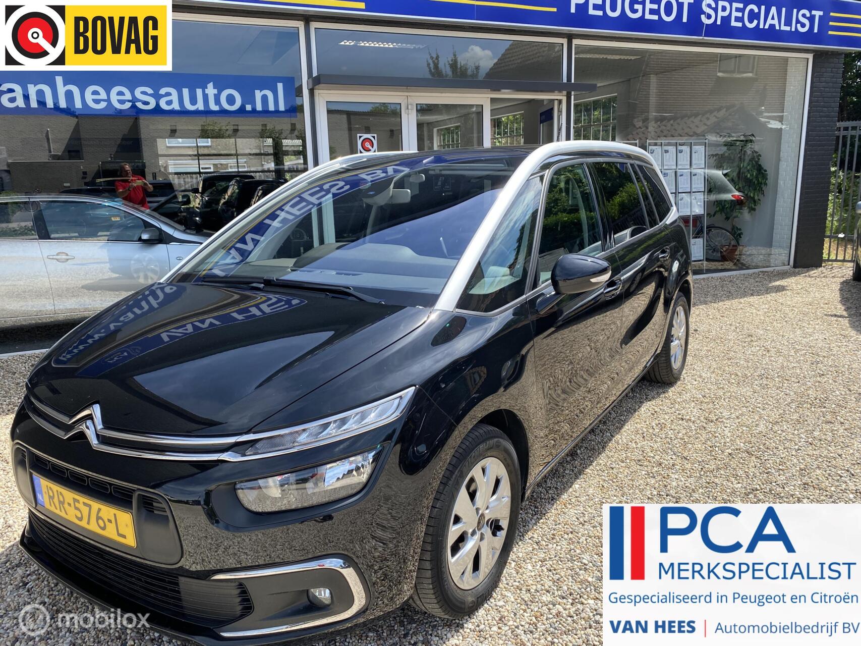 Citroen C4 Grand Picasso 1.2 PureTech Shine volleer massage navigatie automaat 2018 - voorkant