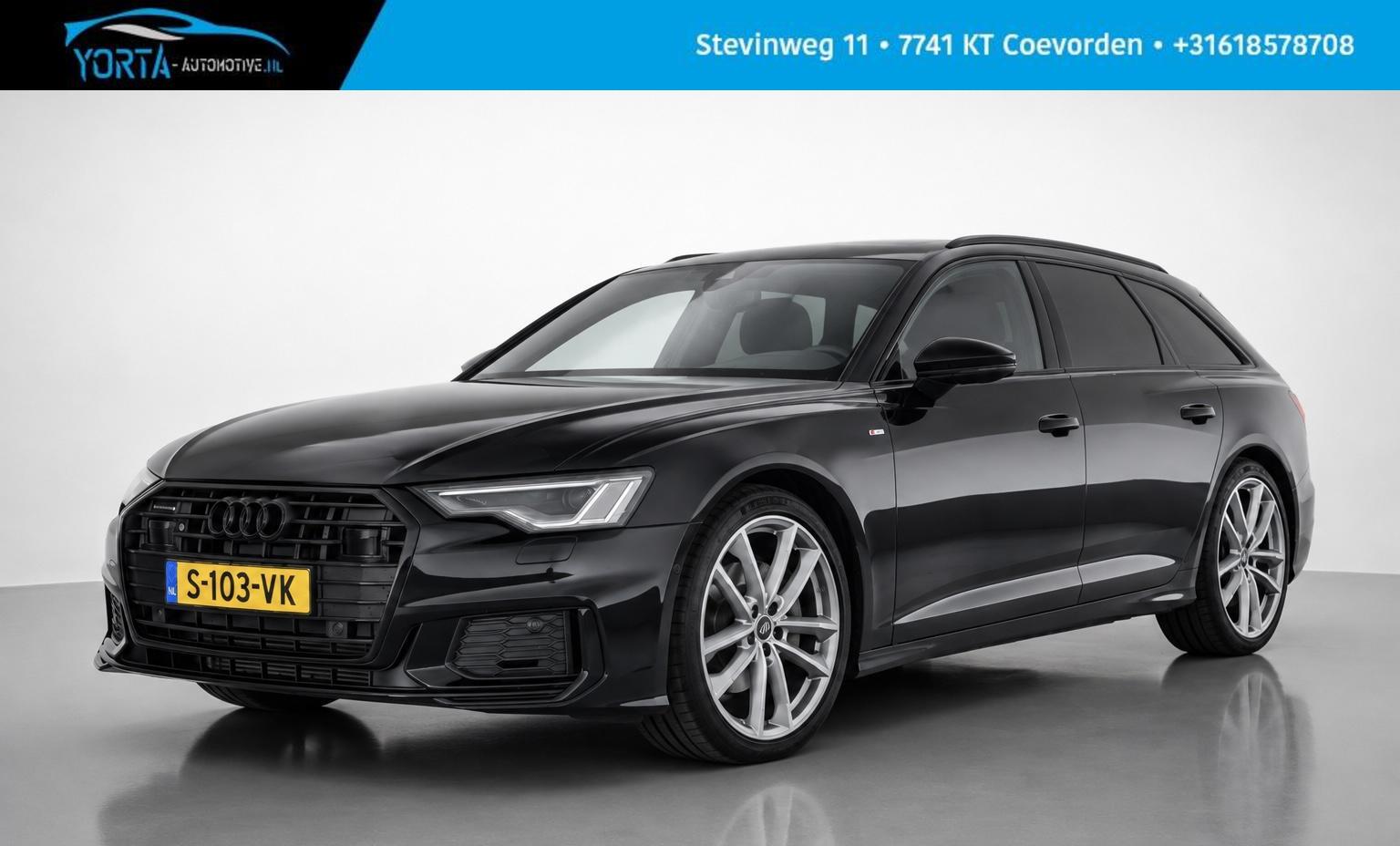 Audi A6 Avant 45 TFSI Quattro 3x S Line PANO|AFN. HAAK|CAMERA|B&O 2019 - voorkant
