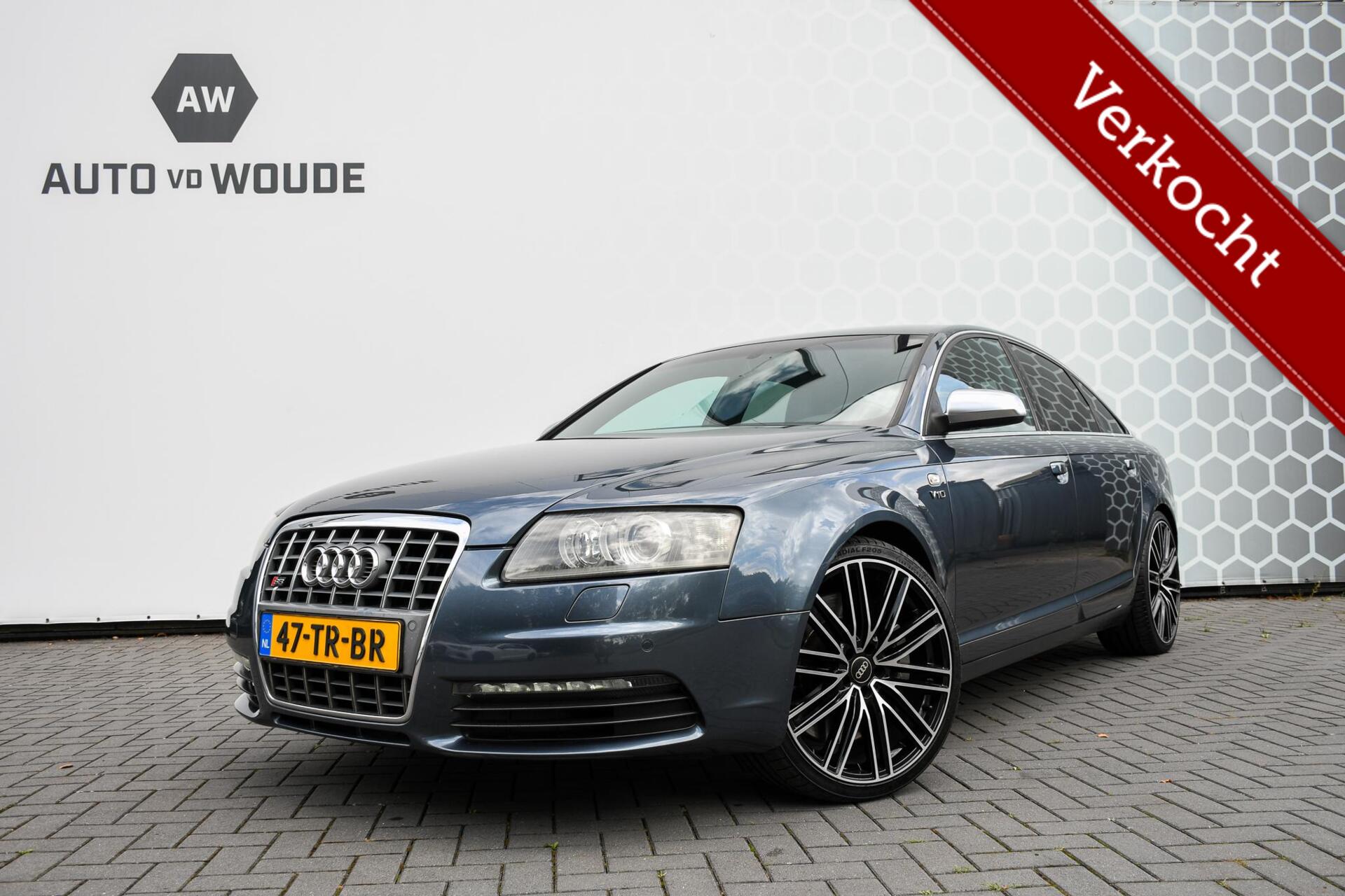 Audi Audi S6 5.2 FSI V10 435pk Automaat QUATTRO, S6 Pro Line,Leder,Xenon,BOse,20"lmv,Pdc,Gr.Navi, 2007 - voorkant