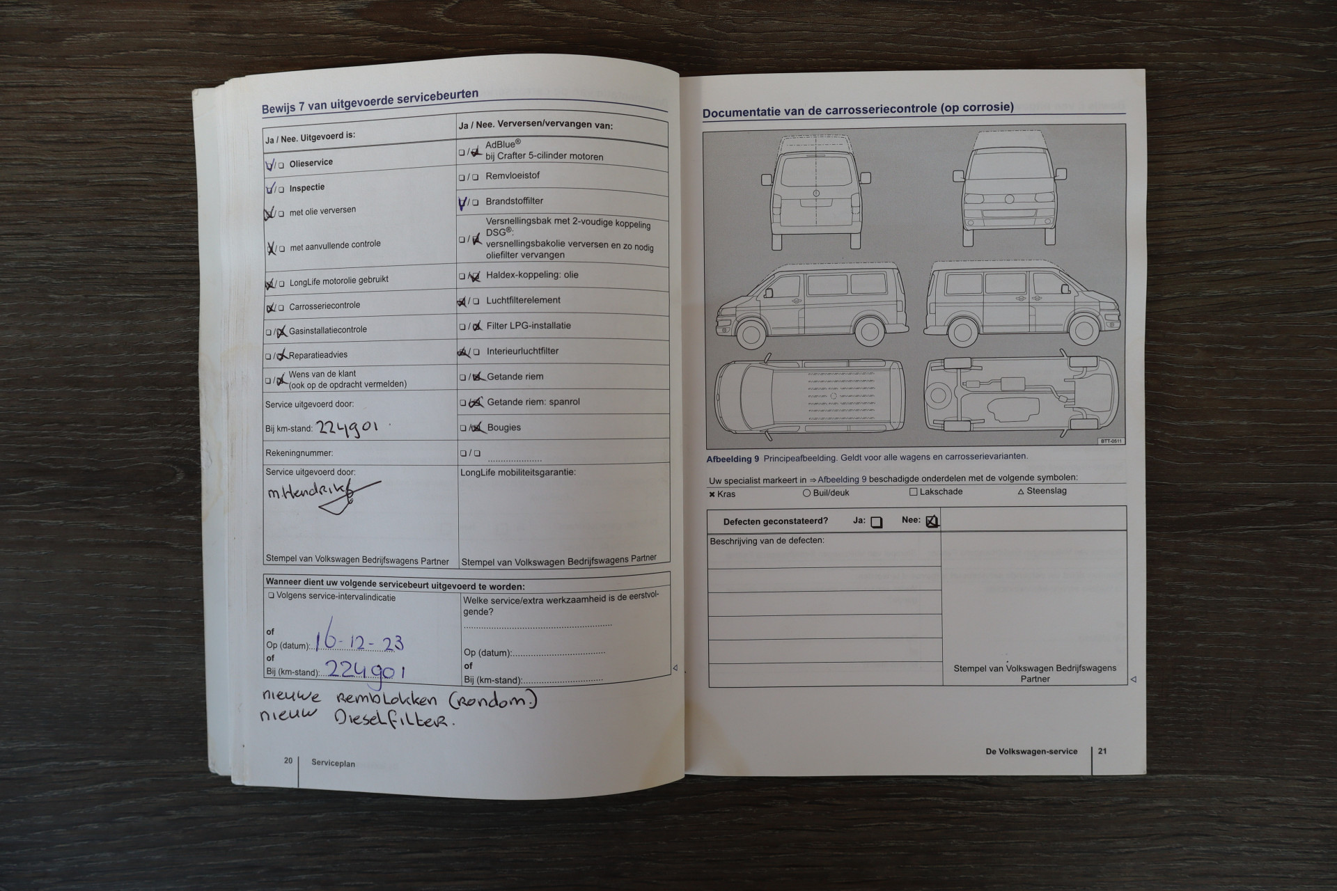 Foto van Volkswagen Transporter