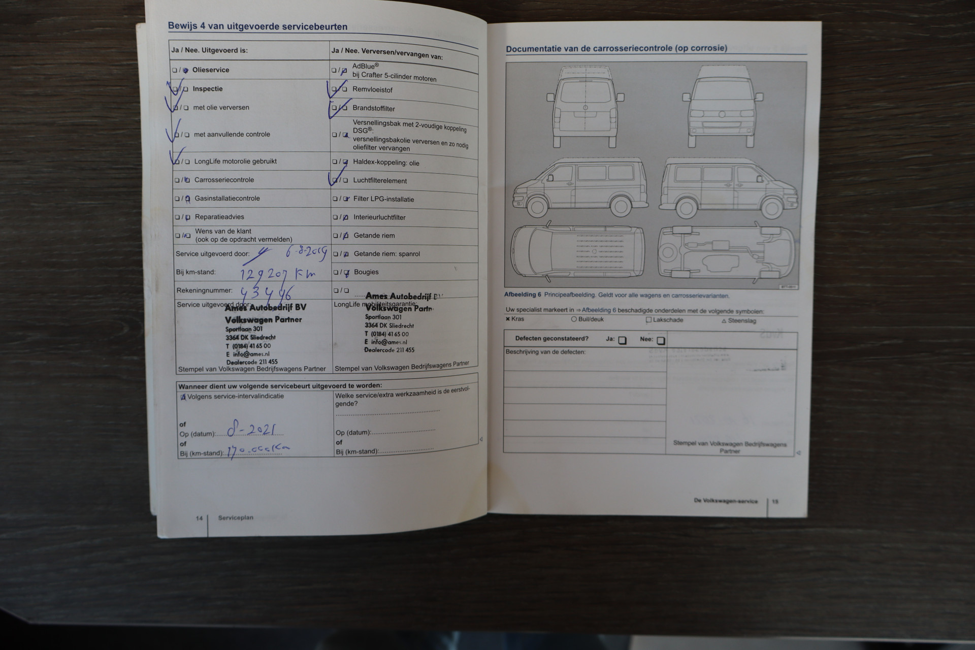 Foto van Volkswagen Transporter