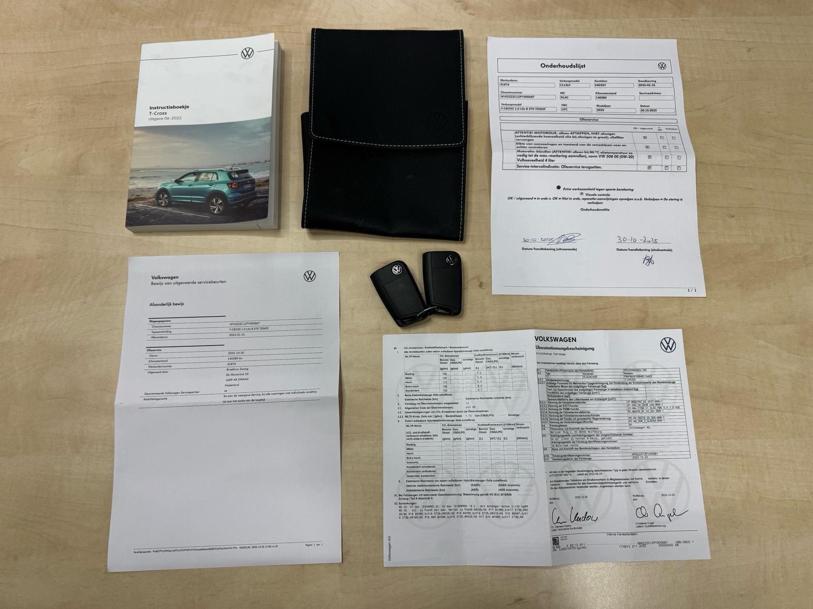 Foto van Volkswagen T-cross