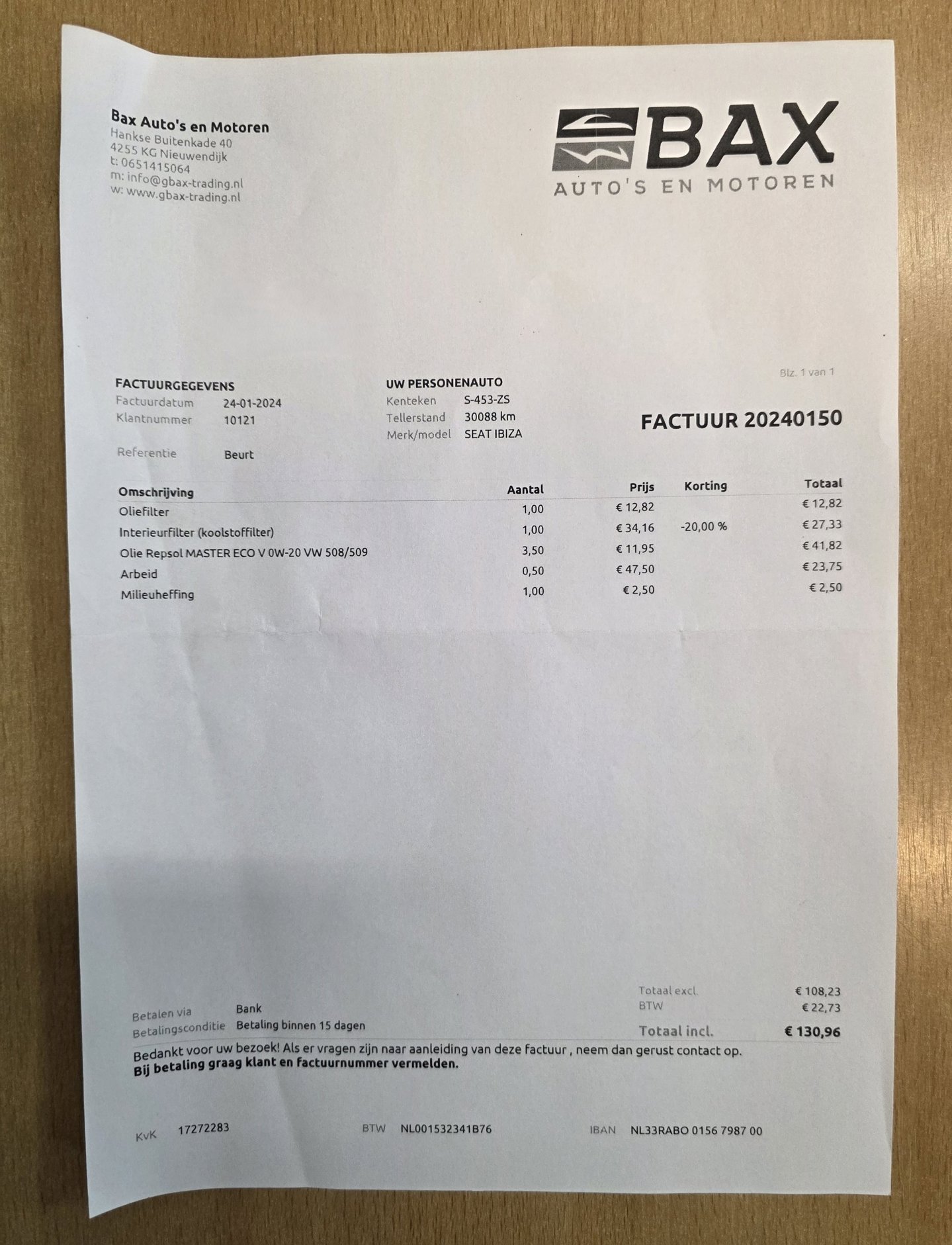 Foto van Seat Ibiza