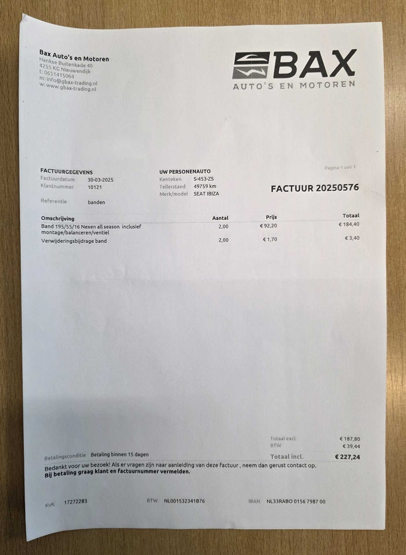 Foto van Seat Ibiza