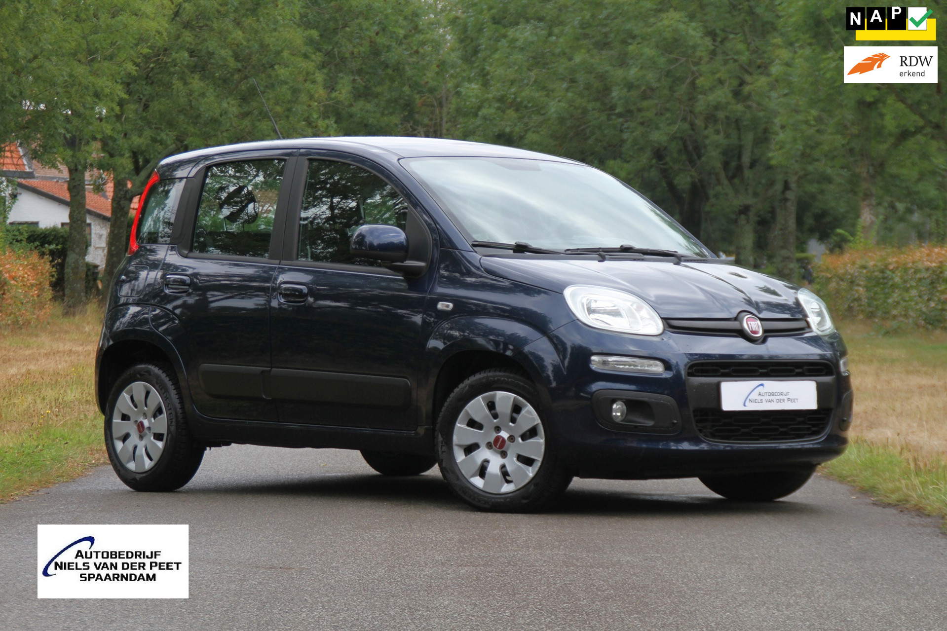 Fiat Panda 0.9 TwinAir Lounge / Airco / All season banden / Multifunctioneel stuurwiel / enz. 2018 - voorkant