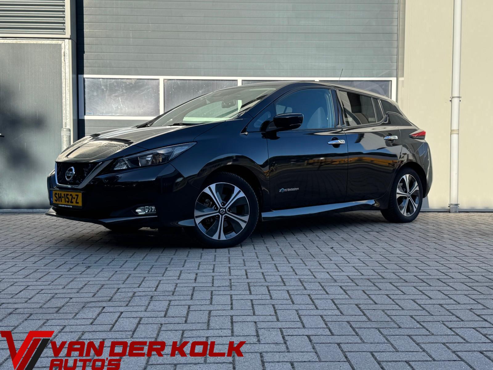 Nissan Nissan Leaf 40kwh N-Connecta 40 kWh | 360 Camera | LED | Adaptive Cruise | Navigatie | Climate | Stoelverwarming Voor+Achter 2018 - voorkant