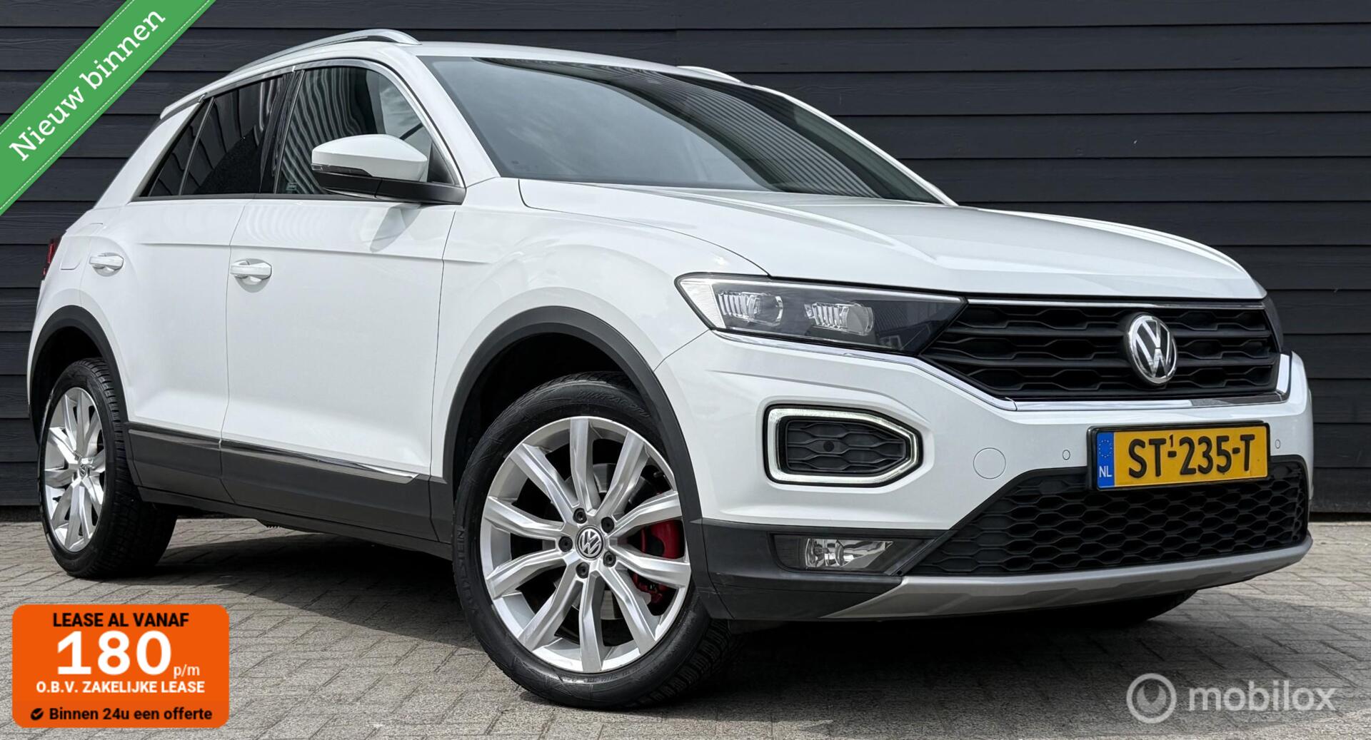 Volkswagen T-roc 1.5 TSI Sport Navi/LED/Clima/Cruise/PDC 2018 - voorkant