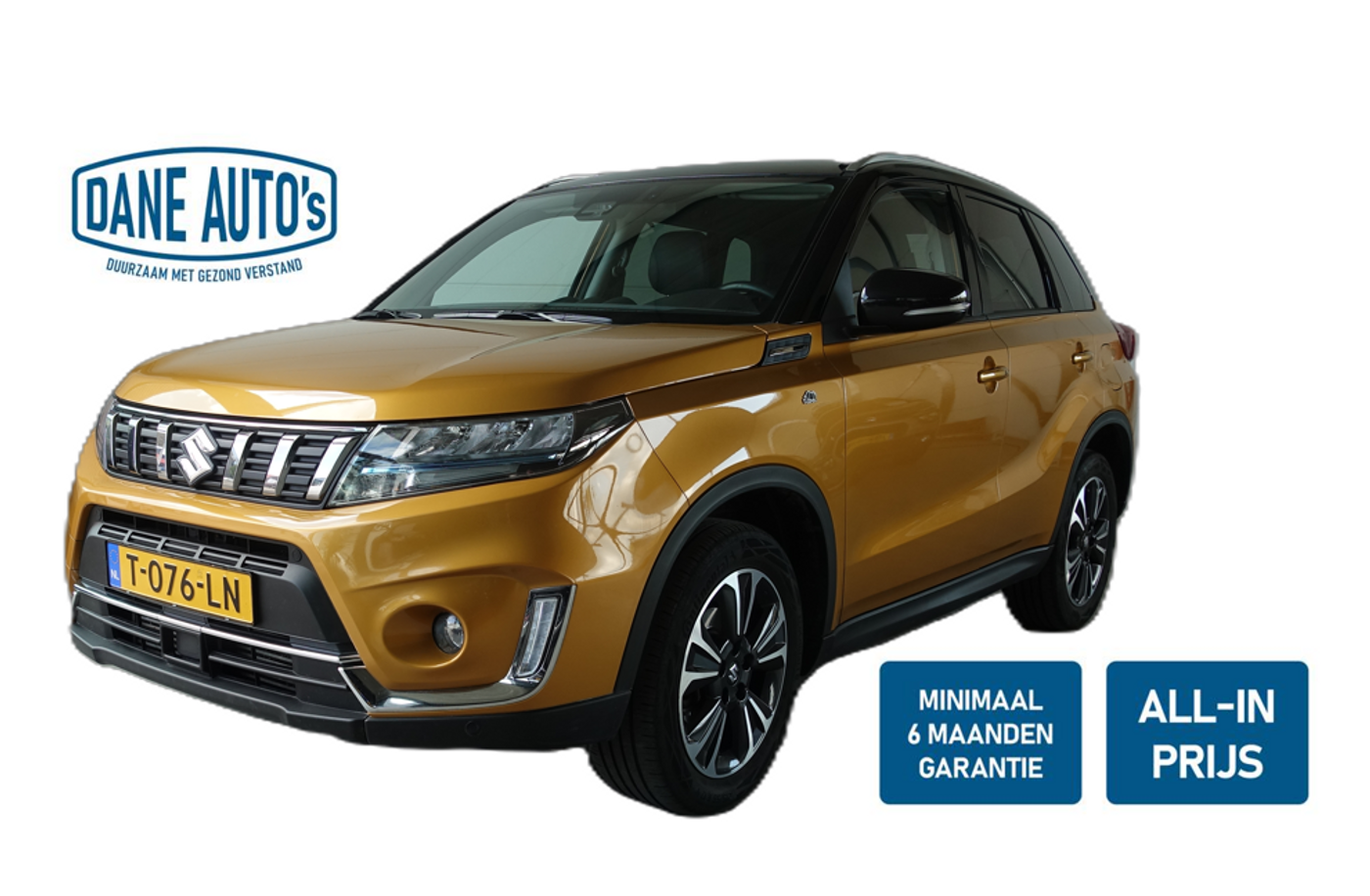 Suzuki Vitara 1.4 Boosterjet Style Smart Hybrid AllGrip 4WD - RIJKLAARPRIJS 2023 - voorkant