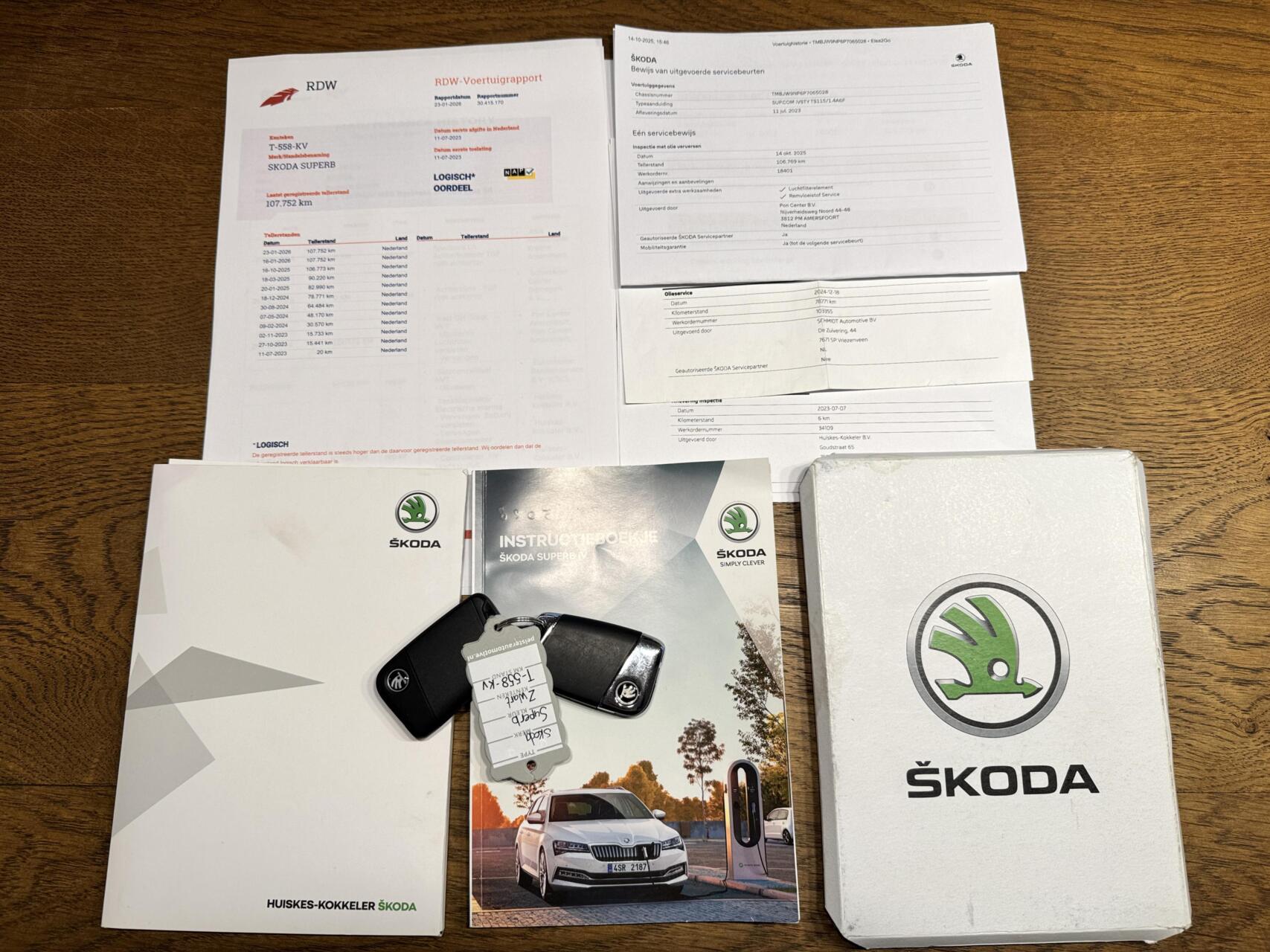 Foto van Skoda Superb
