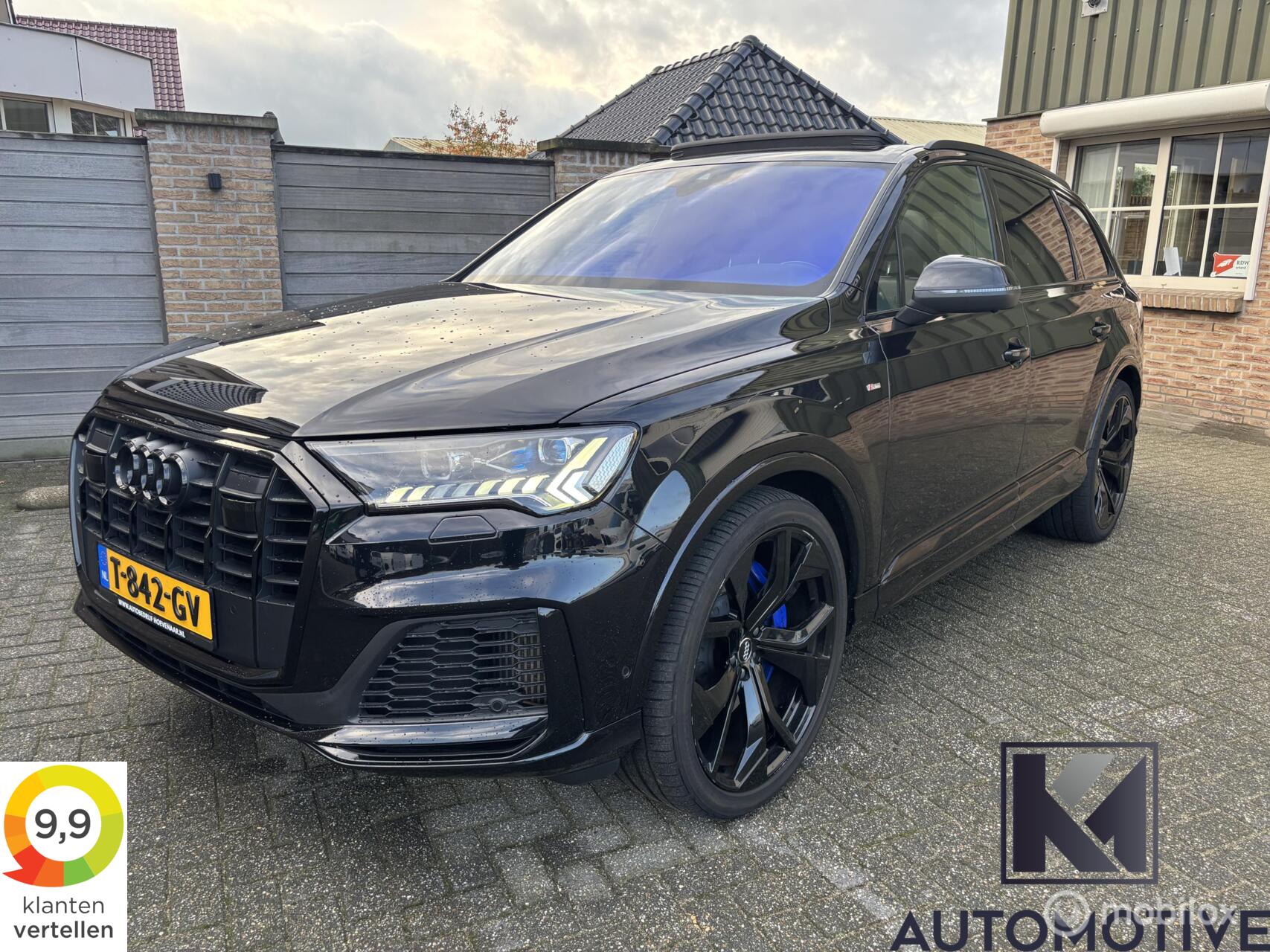 Audi Q7 55 TFSI E 55 TFSIe Quattro|S-Line|Panoramadak|Bose|23"|Trekhaak 2020 - voorkant
