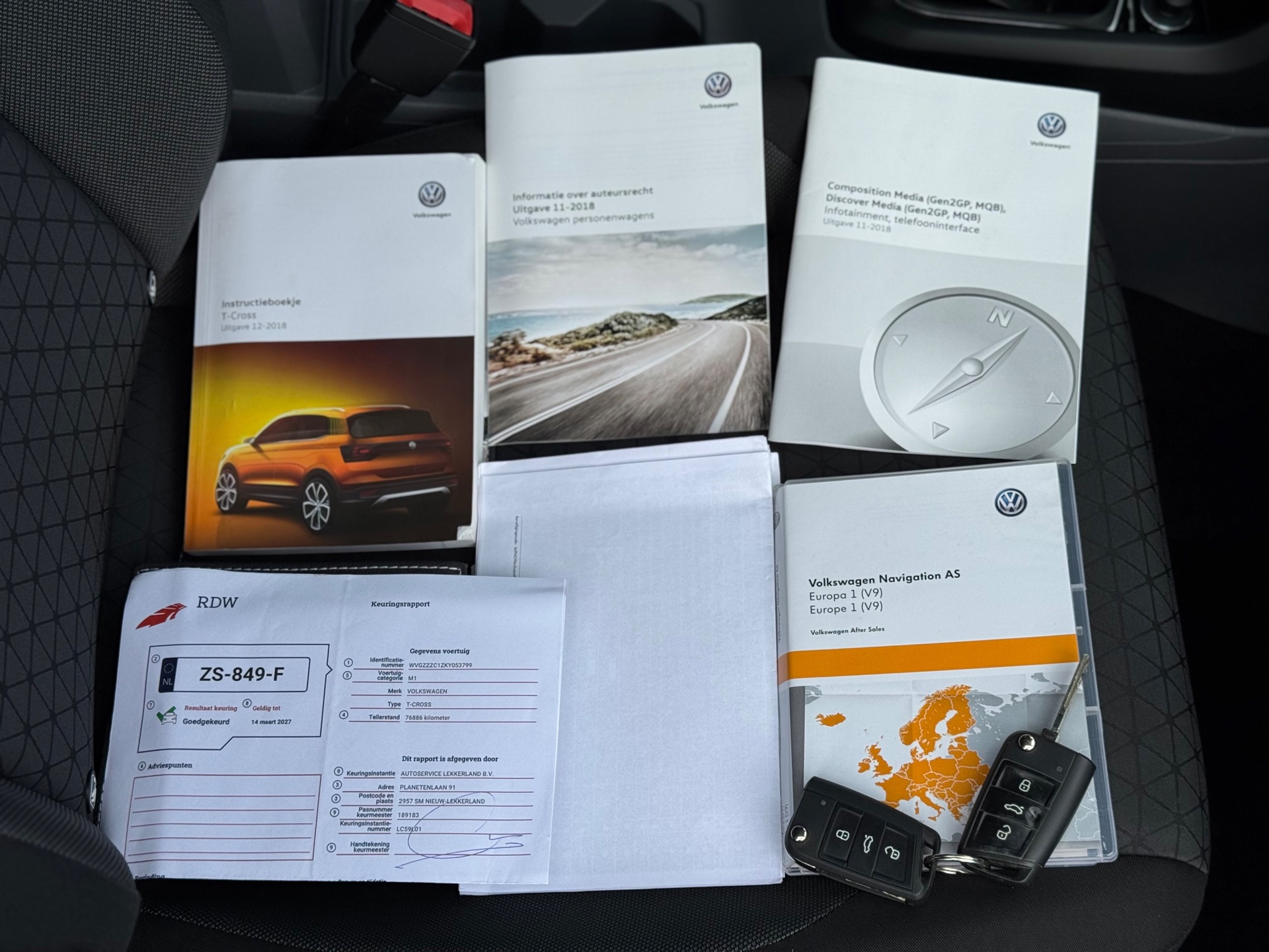 Foto van Volkswagen T-cross