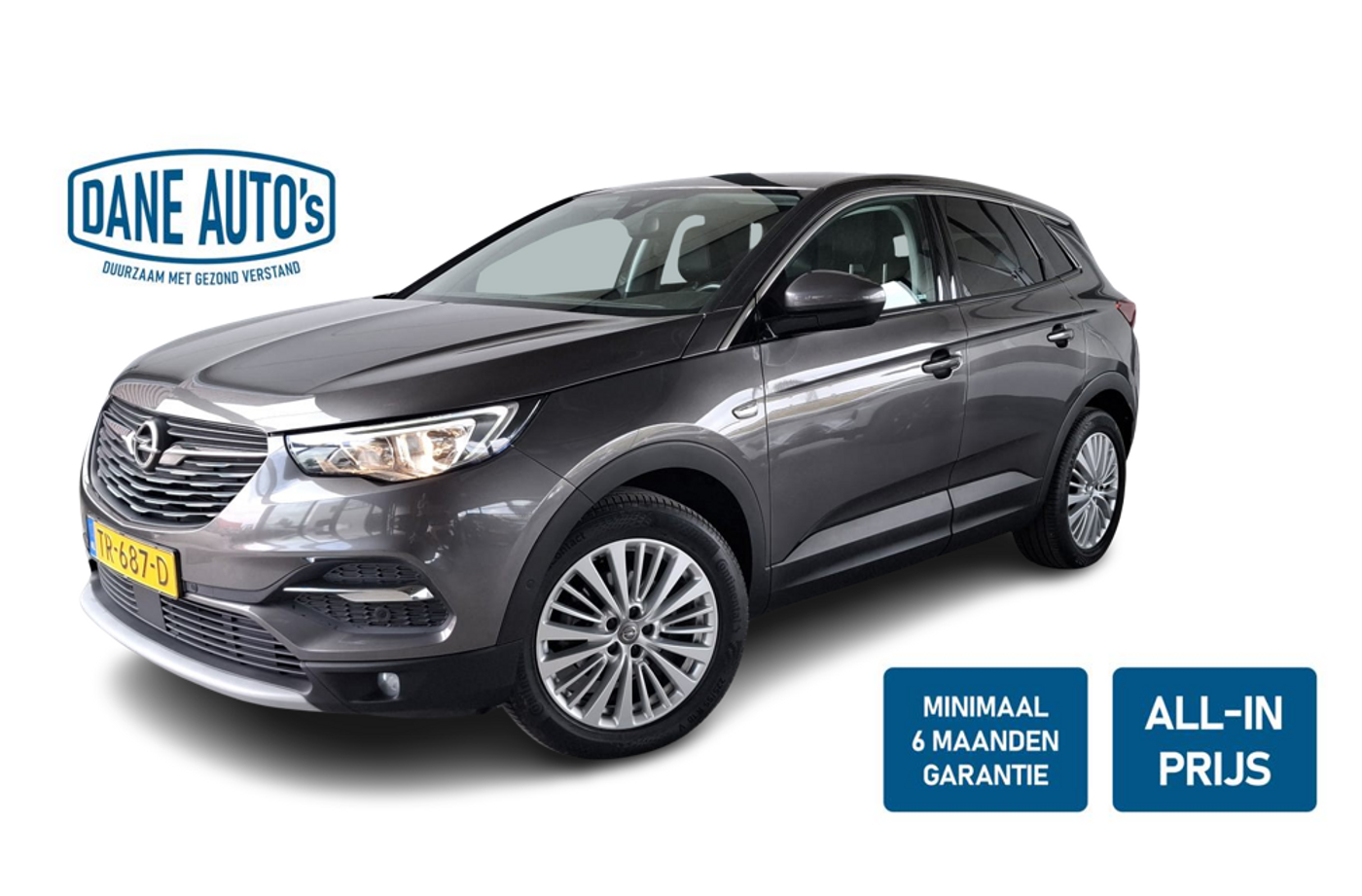 Opel Grandland X 1.2 Turbo Innovation 2018 - voorkant