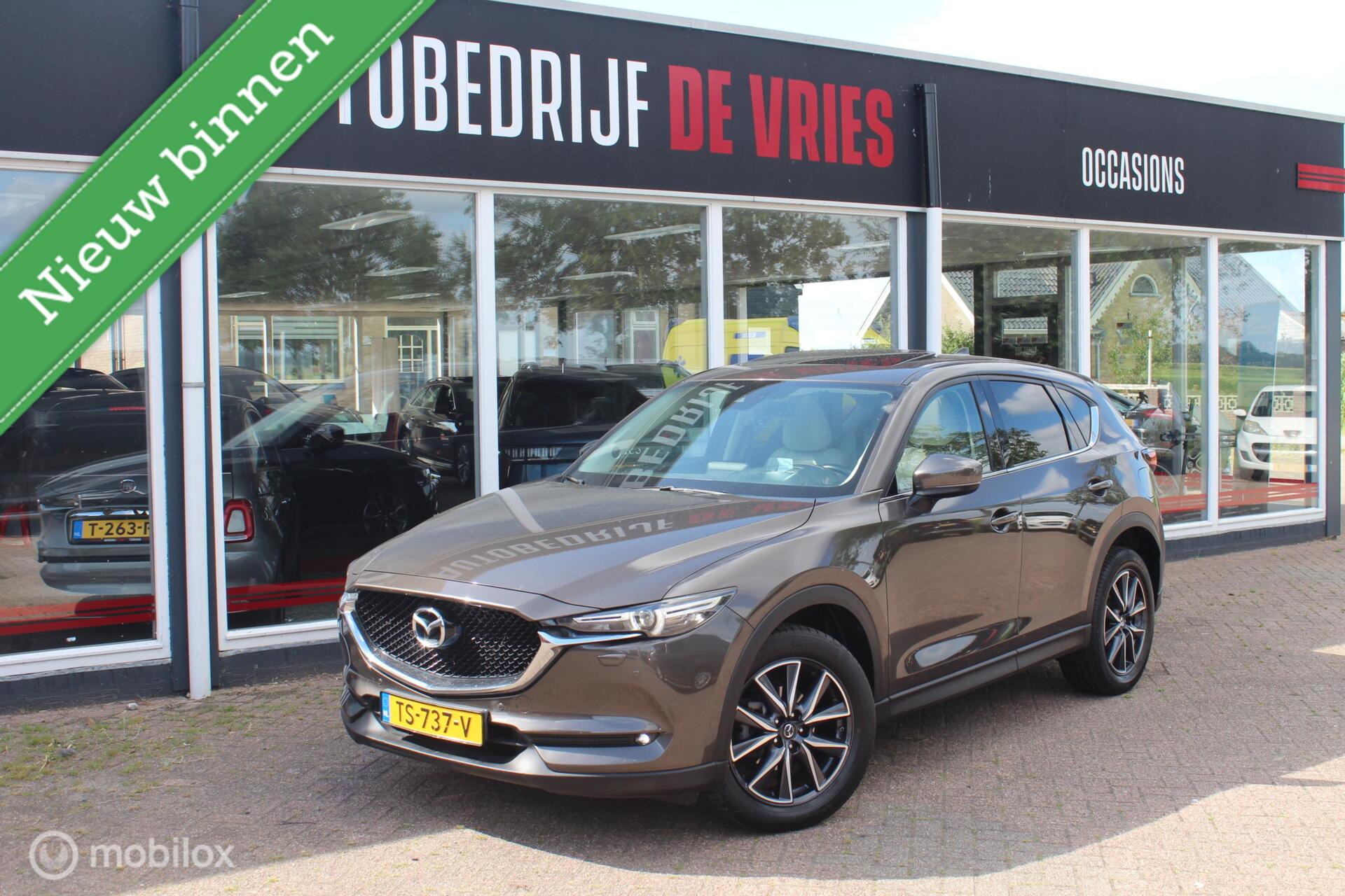 Mazda Mazda Cx-5 2.0 SkyActiv-G 160 GT-M 4WD Leder/Opendak/HUD/Bose 2018 - voorkant