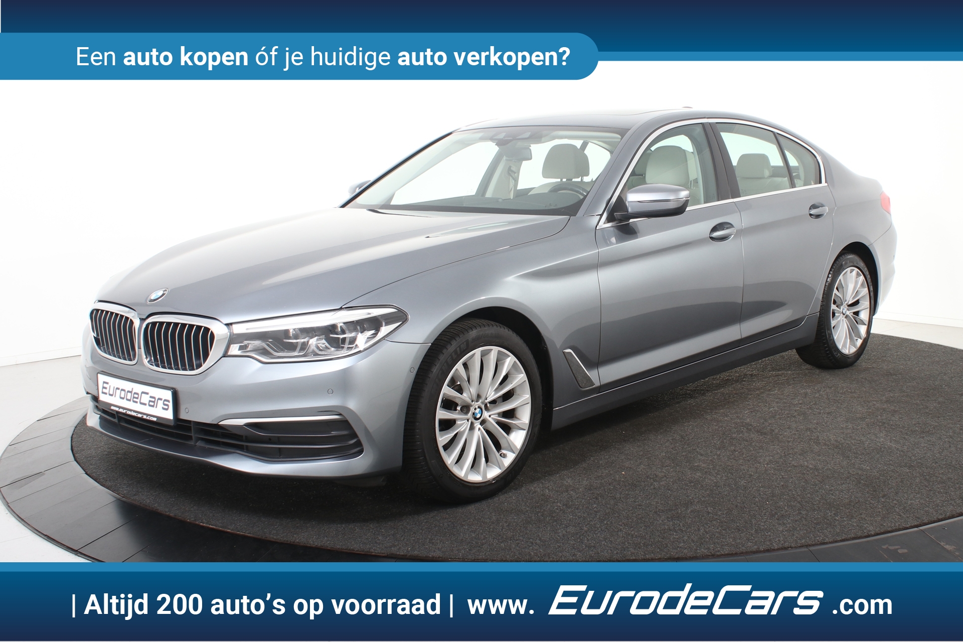 BMW 520i 520i A Luxury *Navigatie*Schuifdak*Memory* 2018 - voorkant