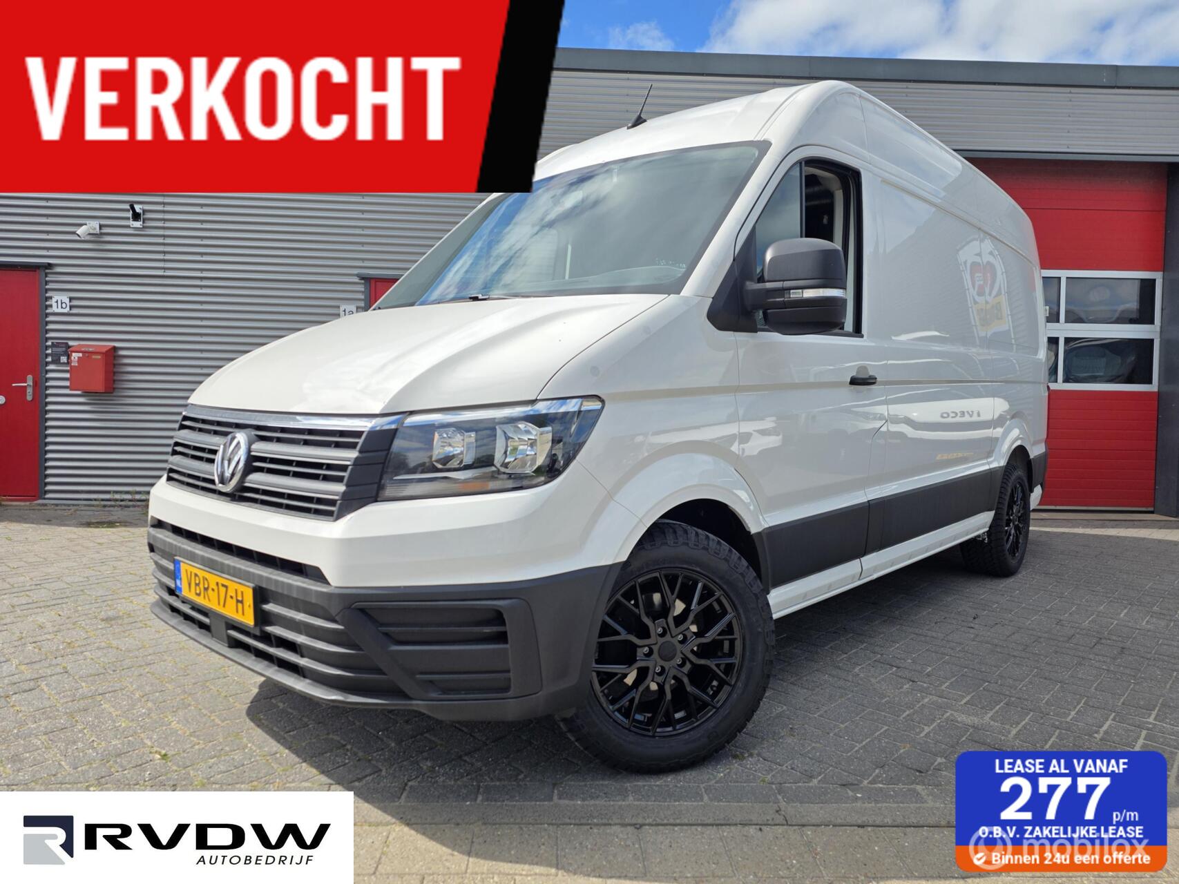 Volkswagen Crafter 35 2.0 TDI L3H3 ✅Camera✅standkachel 2019 - voorkant