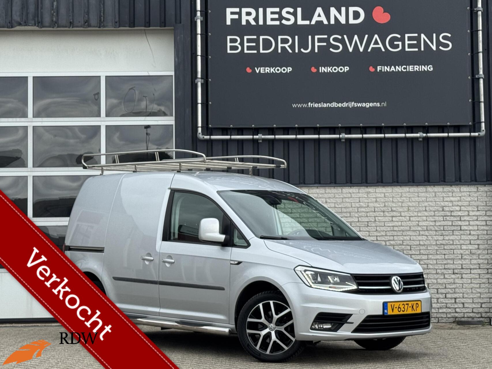 Volkswagen Caddy 2.0 TDI BMT Highline Trekhaak/Carplay/Navi/LED/Cruise/17" 2018 - voorkant
