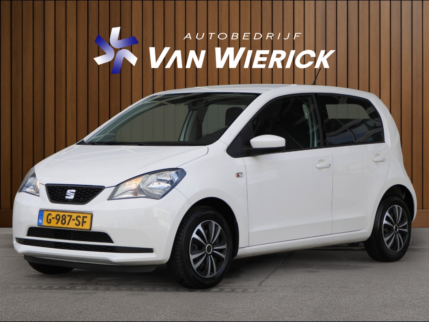 Seat Mii 1.0 Style 5-Deurs | Stoelverwarming | Android Auto | Airco 2016 - voorkant