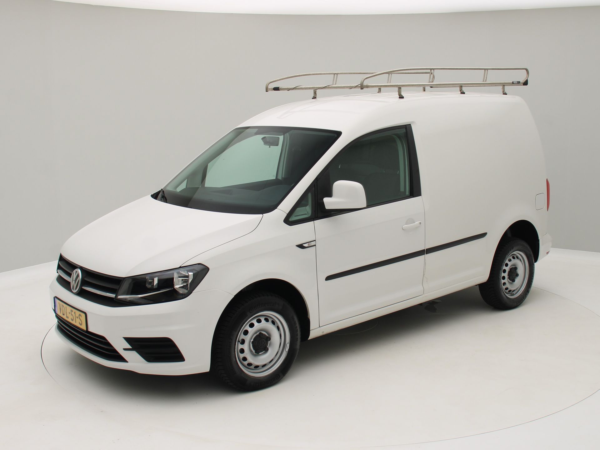 Volkswagen Caddy 2.0 TDI L1H1 BMT Trendline 105pk Exec. PLus / Trekh. / Navi / Excl.btw / Origineel NL 2020 - voorkant