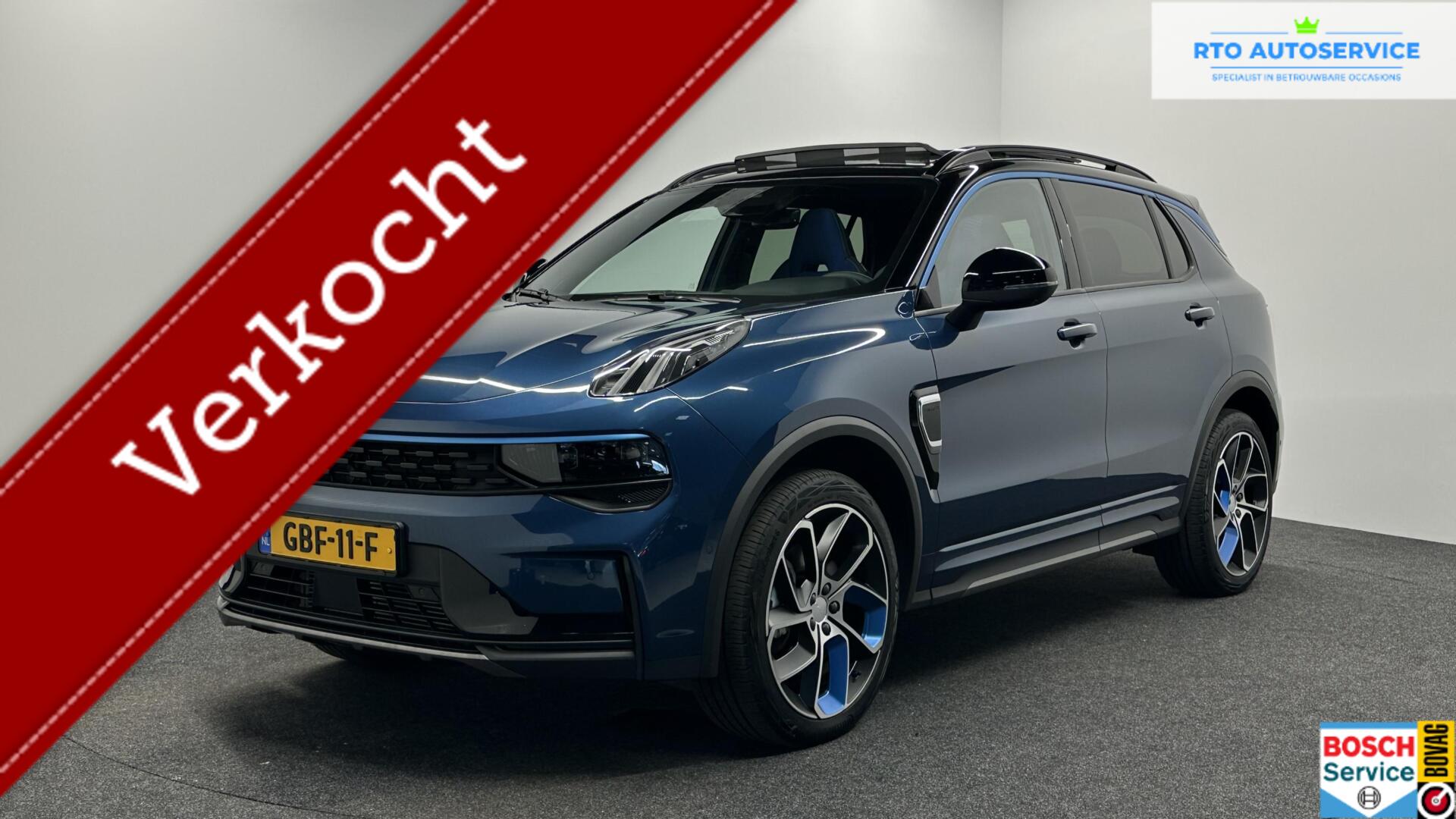 LYNK & Co 01 1.5 261PK Plug-in Hybrid Zwarte hemel|360 Camera|Pano|AppleCarplay|Adaptive Cruise|Origineel NL| 2024 - voorkant