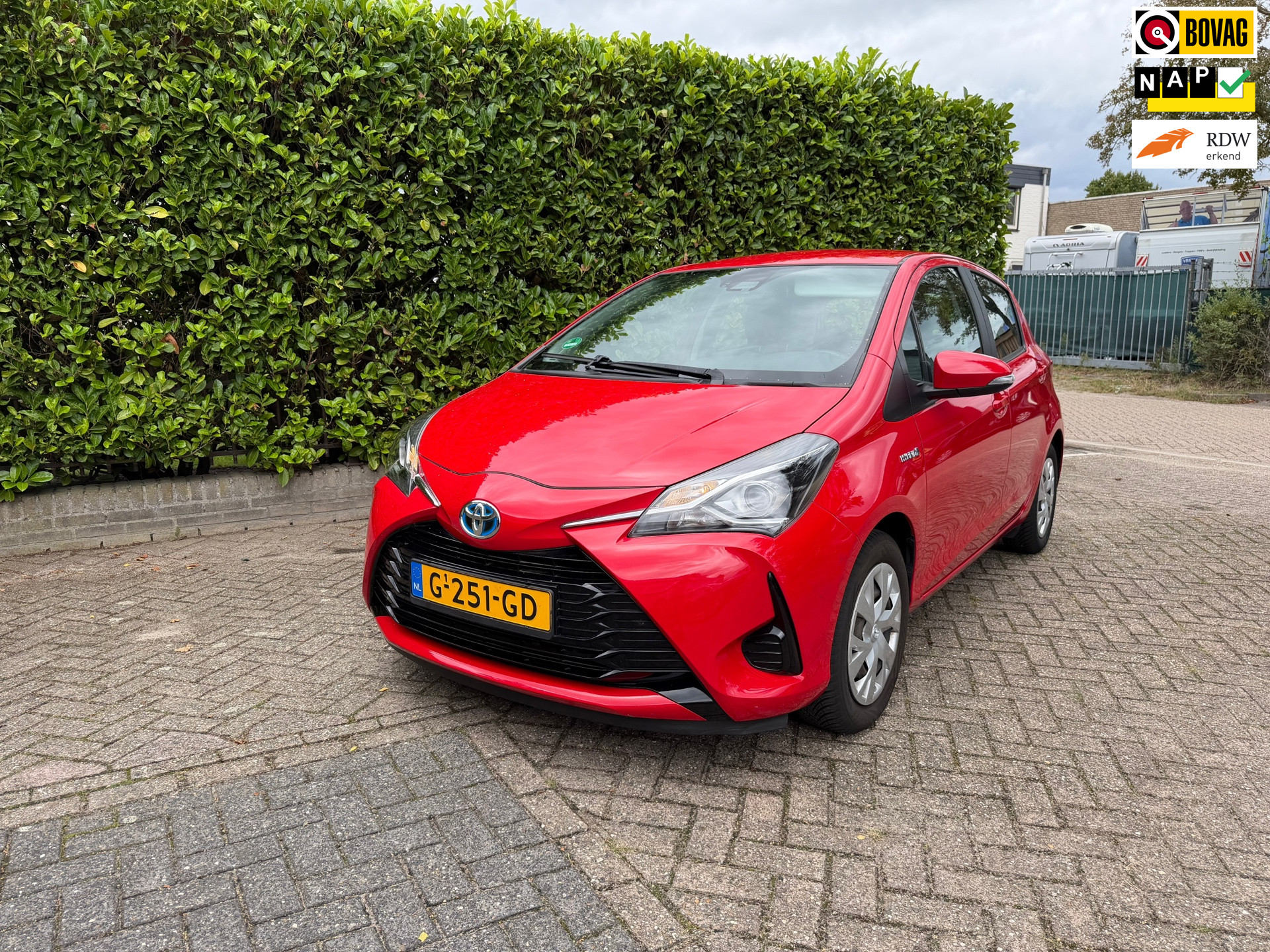 Toyota Toyota Yaris Hybrid 1.5 Hybrid Active Automaat 2019 - voorkant