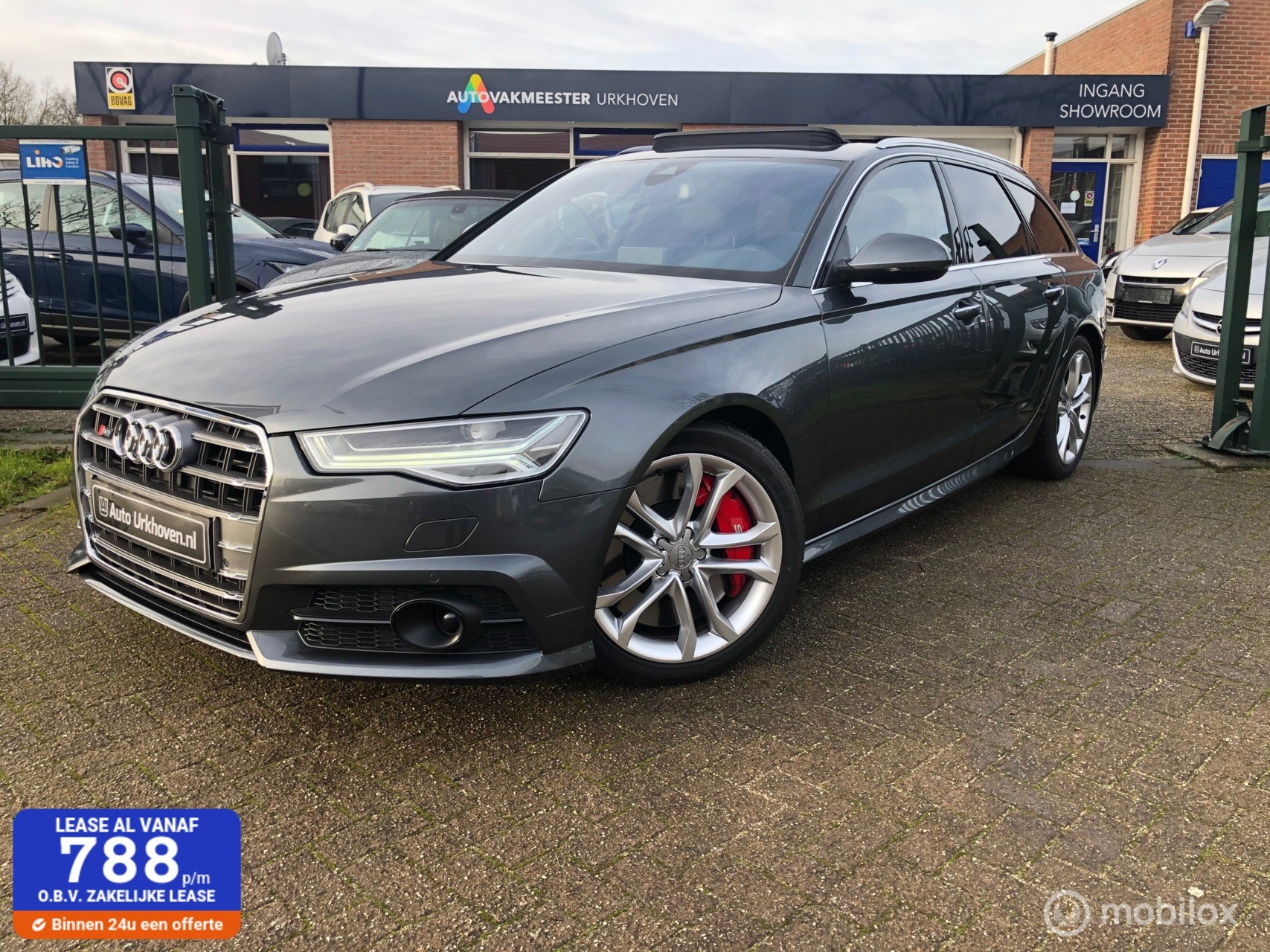 Audi S6 Avant V8T, Luchtvering/Virtual-Cockpit/Panoramadak 2018 - voorkant