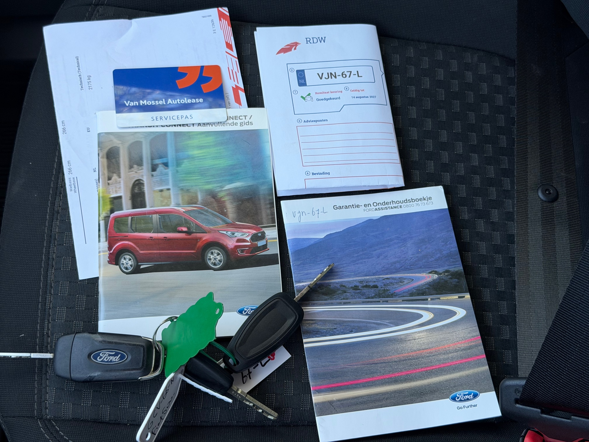 Foto van Ford Transit Connect