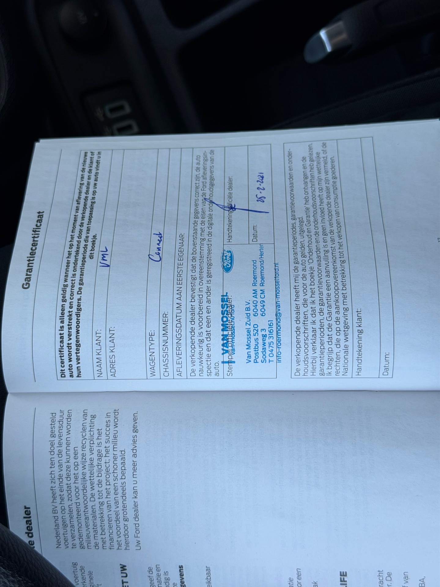 Foto van Ford Transit Connect