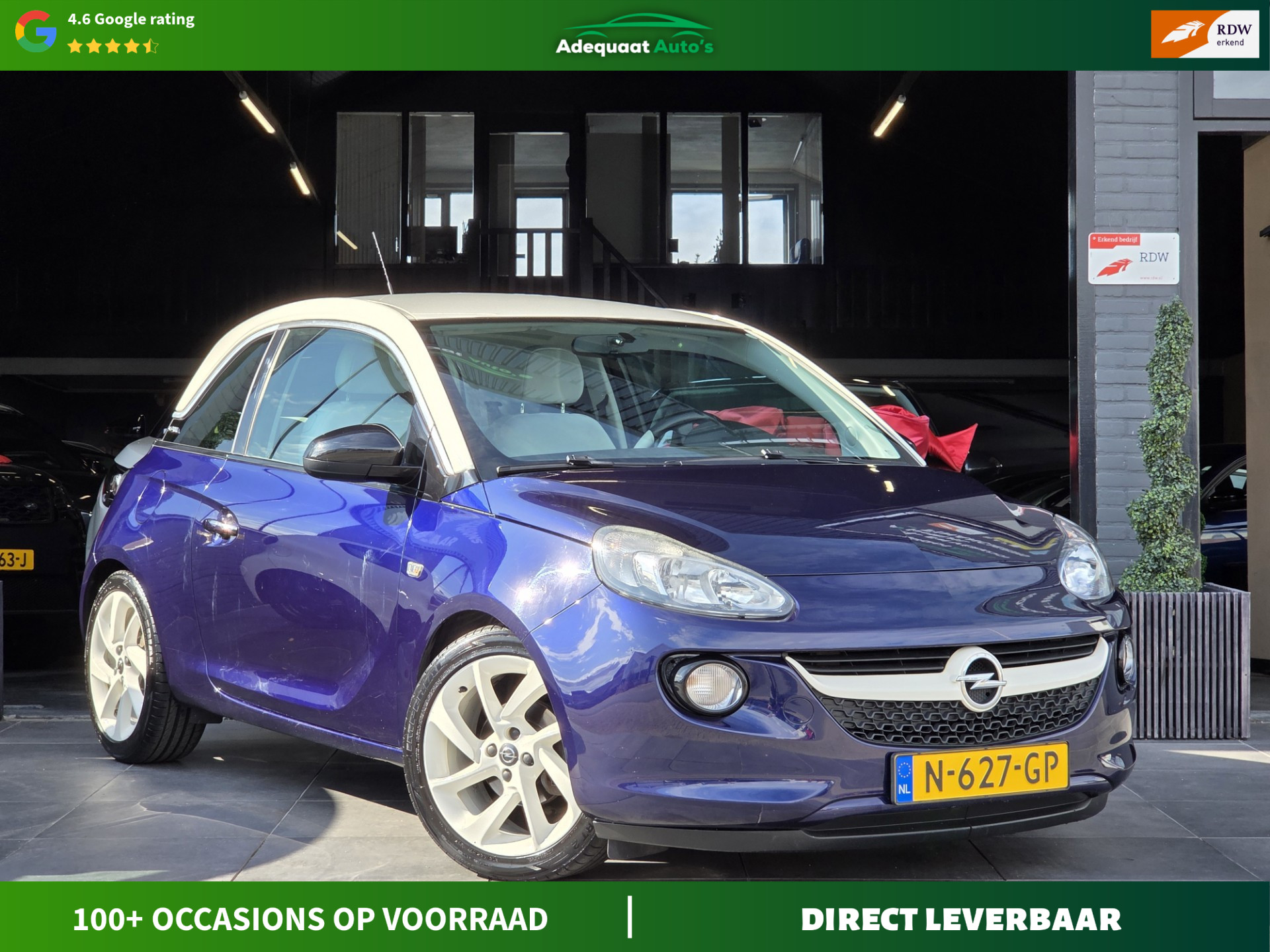 Opel Adam 1.2 Glam 2013 - voorkant