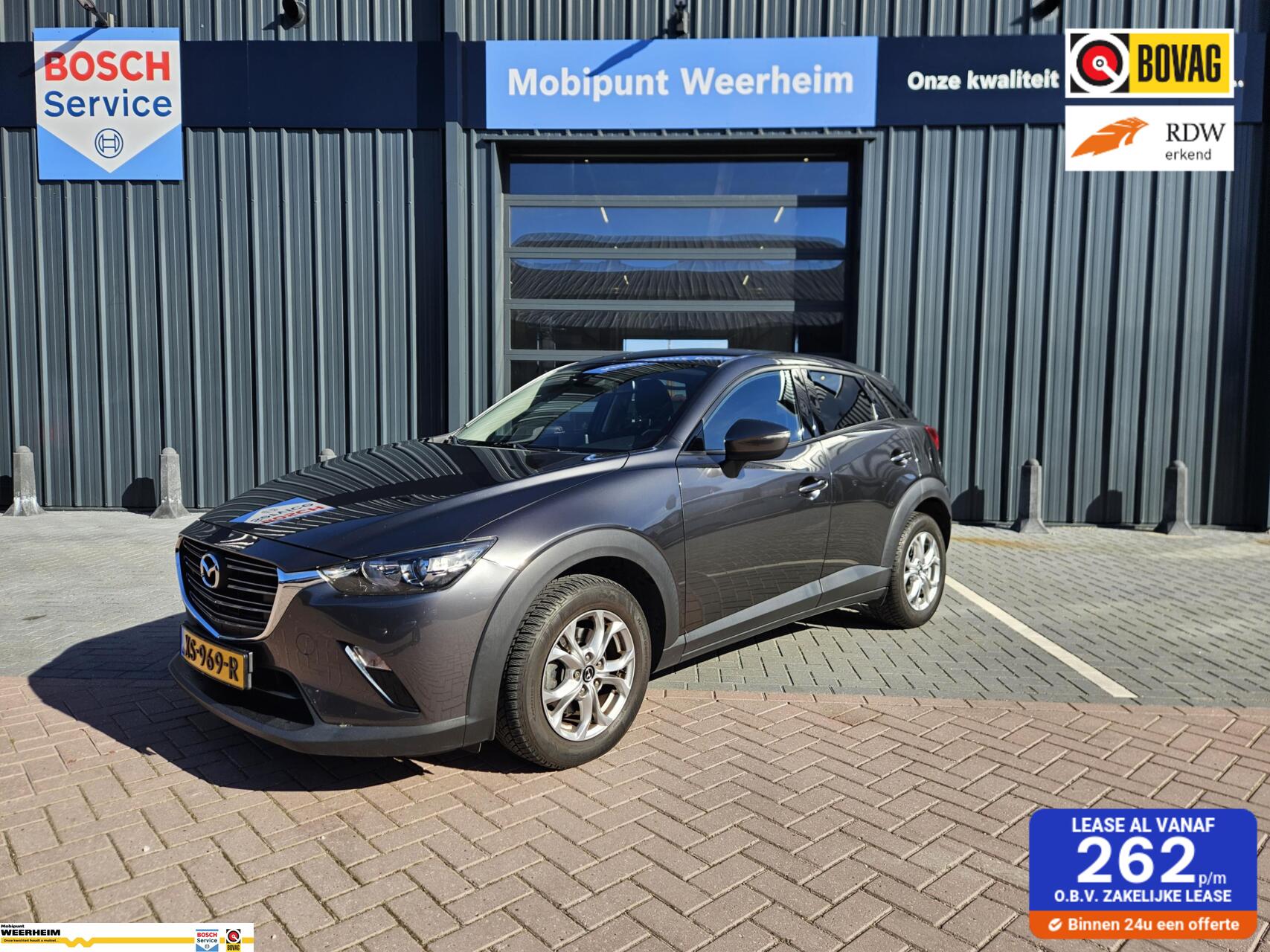 Mazda Mazda Cx-3 2.0 SkyActiv-G 120 TS+ AUTOMAAT 2019 - voorkant