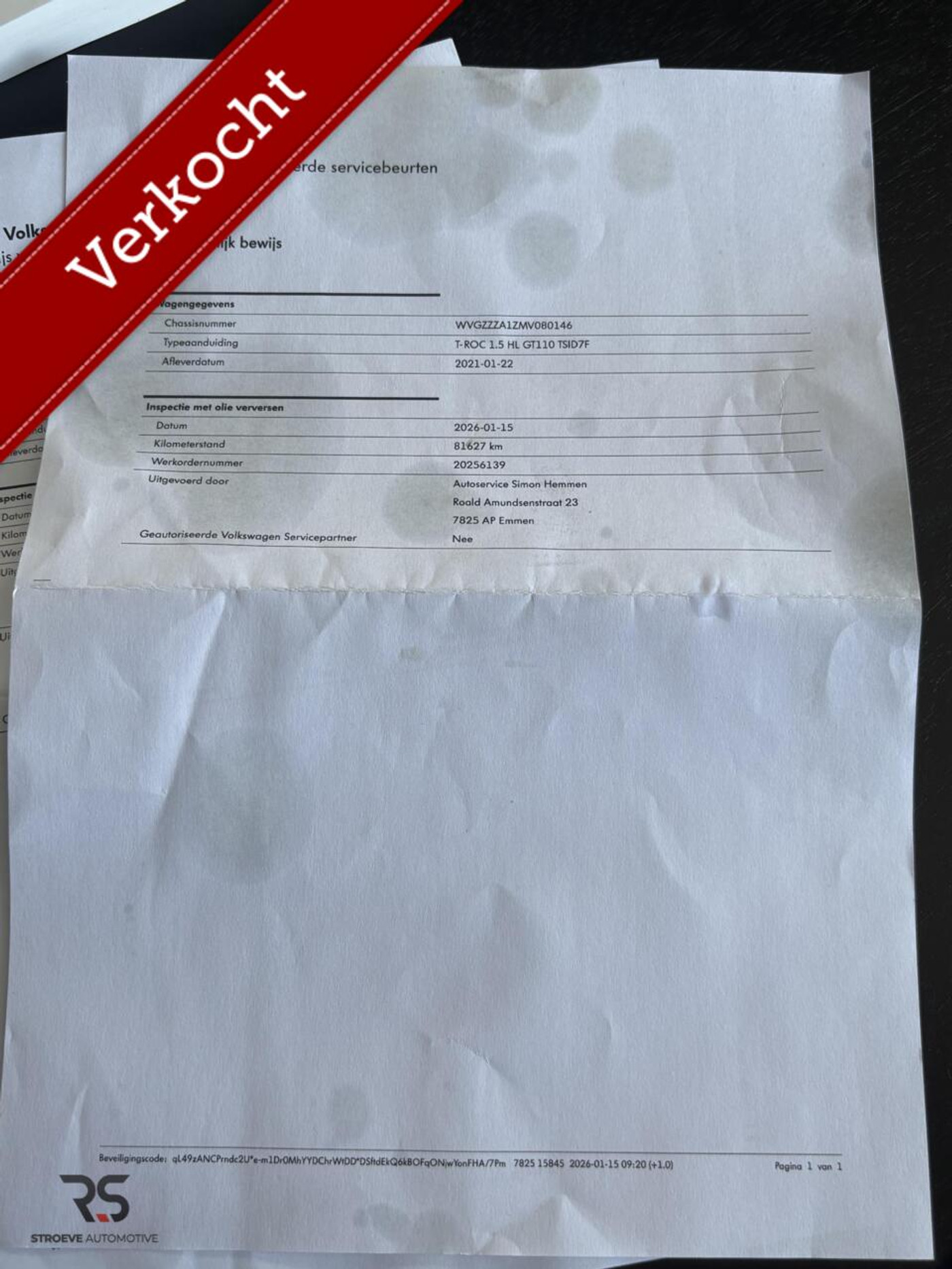 Foto van Volkswagen T-roc