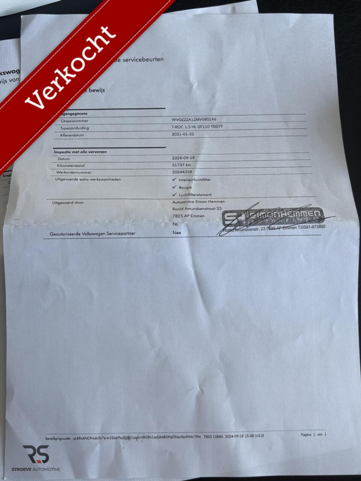Foto van Volkswagen T-roc