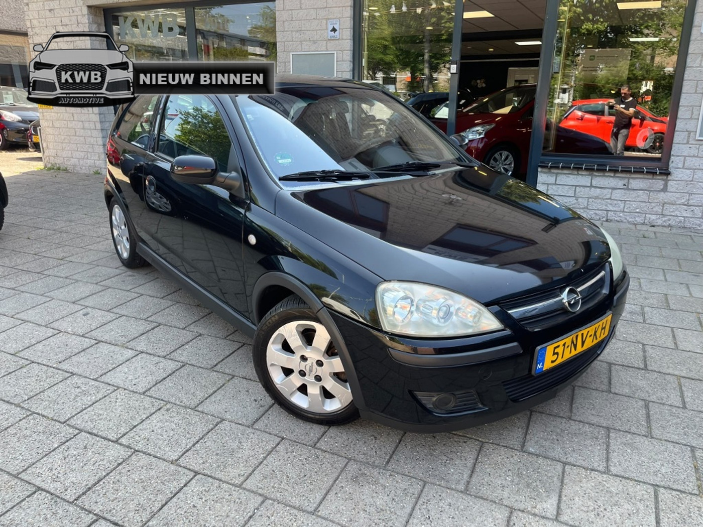 Opel Corsa-c 1.4-16V Sport Airco Nieuwe apk Distri VV 2004 - voorkant