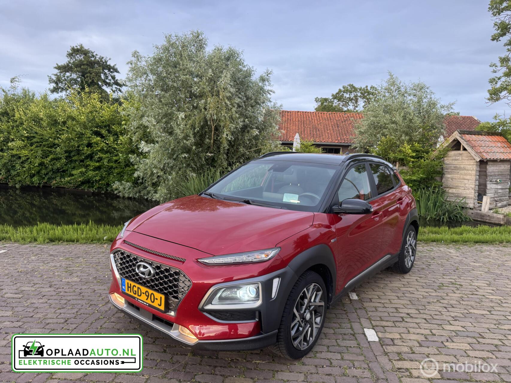 Hyundai Kona 1.6 GDI HEV | Leder | ACC | Stoelv. | Head-up 2020 - voorkant