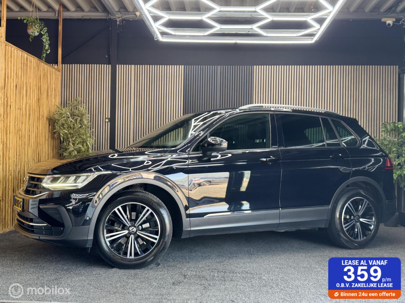 Volkswagen Tiguan 1.5 TSI |Led|Cam|Pdc|Navi|Sfeerverlichting 2021 - voorkant