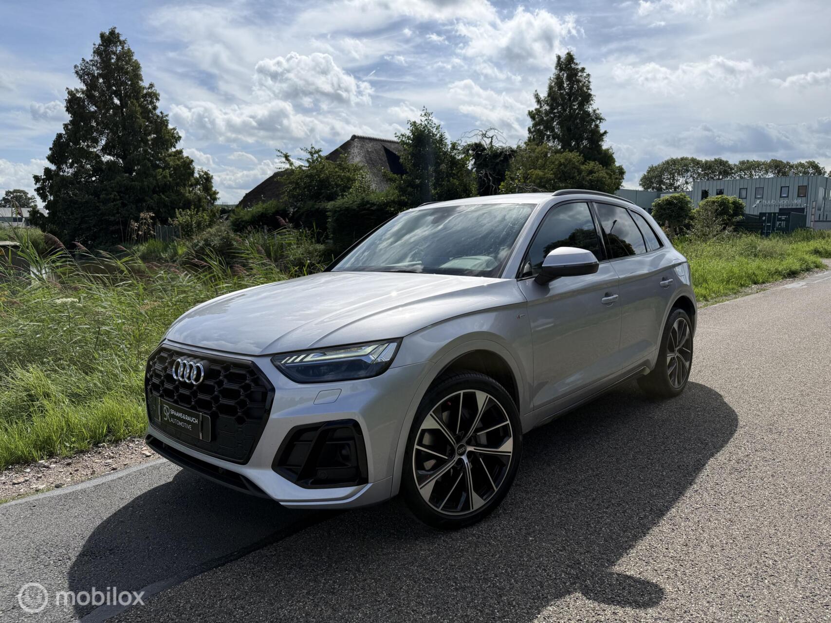 Audi Q5 55 TFSI E 55 TFSI e S edition / B&O / Sfeer / 21" / CarPlay 2021 - voorkant
