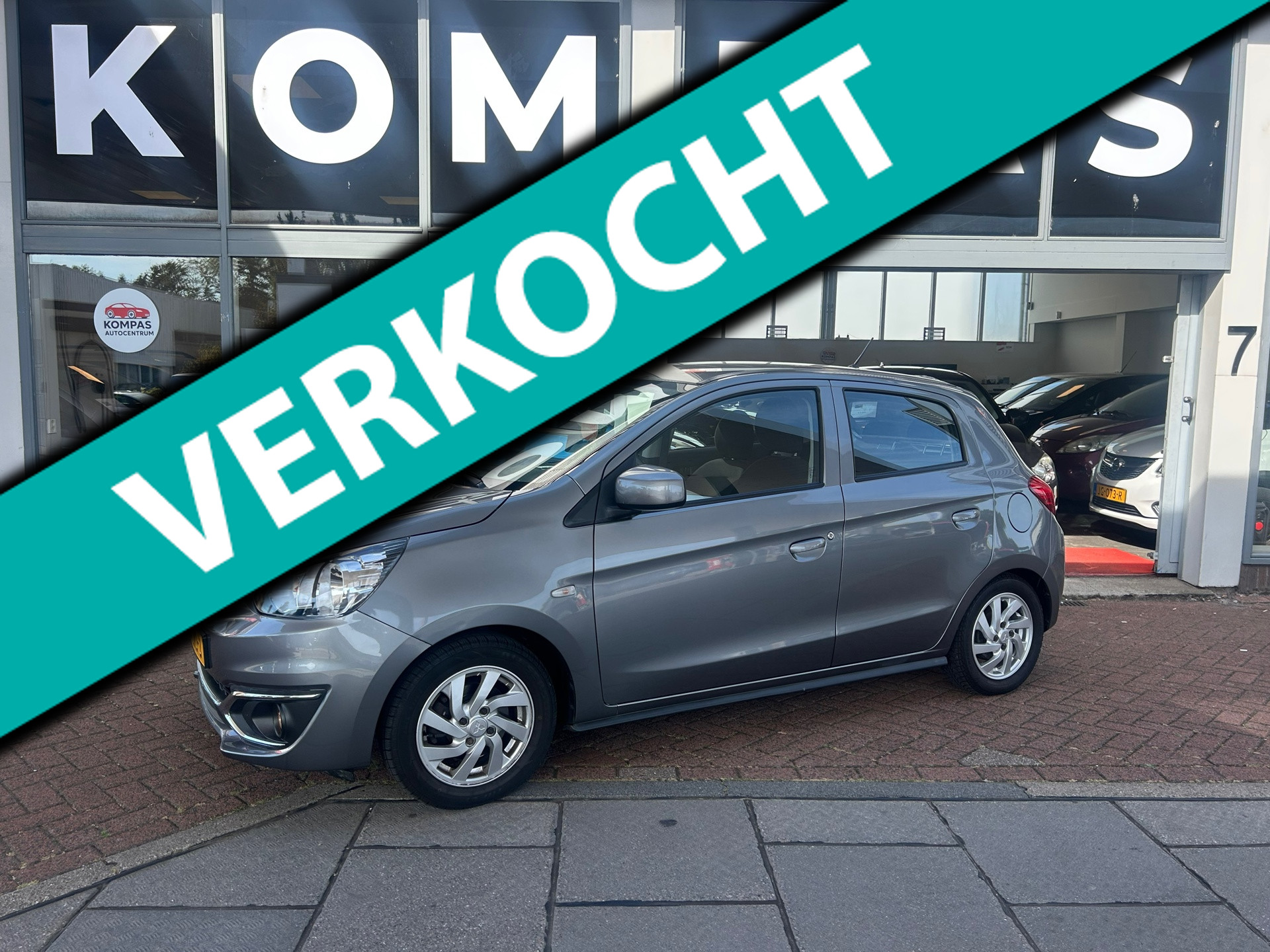Mitsubishi Mitsubishi Space Star 1.0 Intense |Airco|APK27|Usb|Mistlampen|LM.Velgen|EL.Ramen 2019 - voorkant