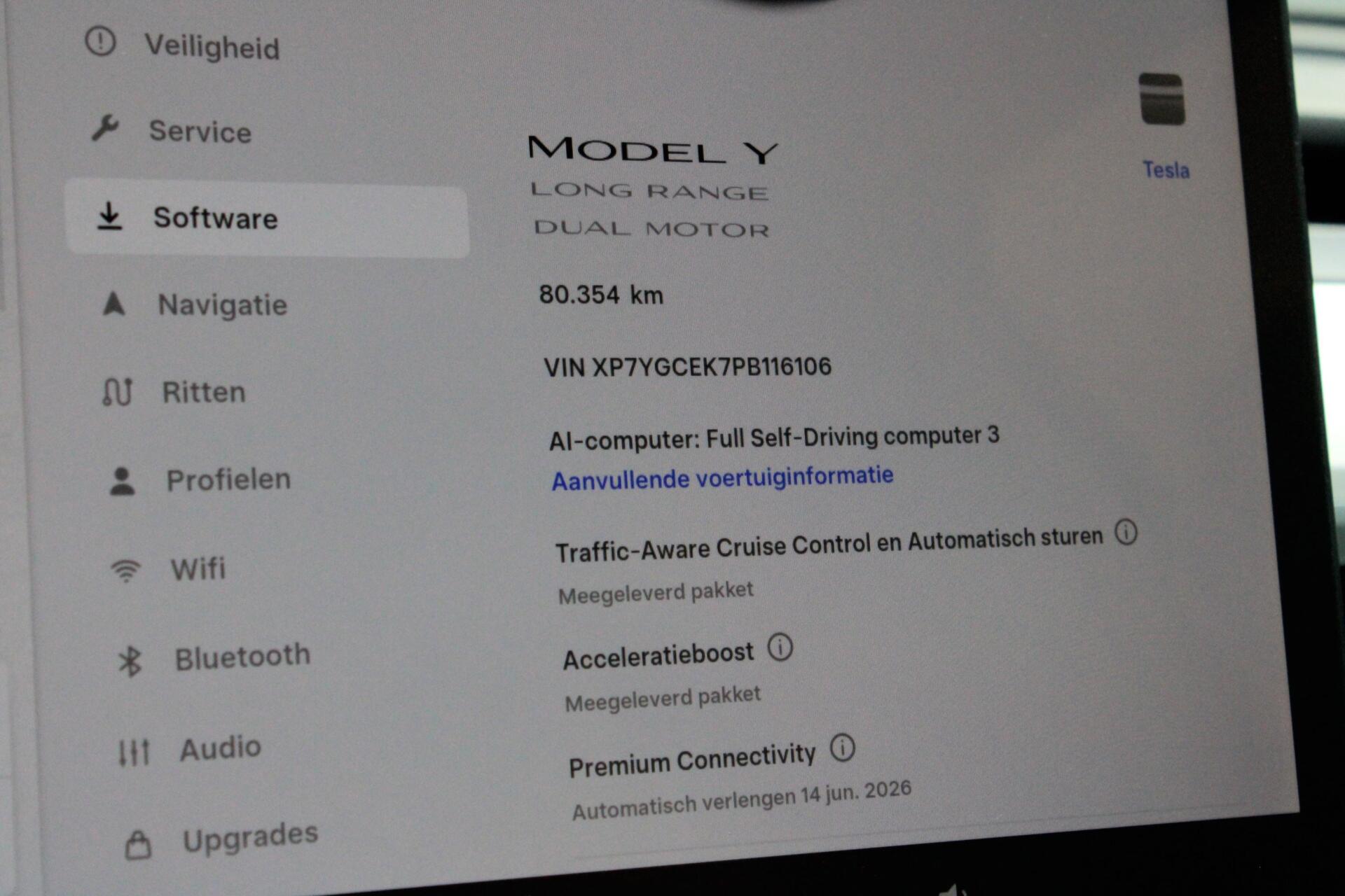 Foto van Tesla Model Y